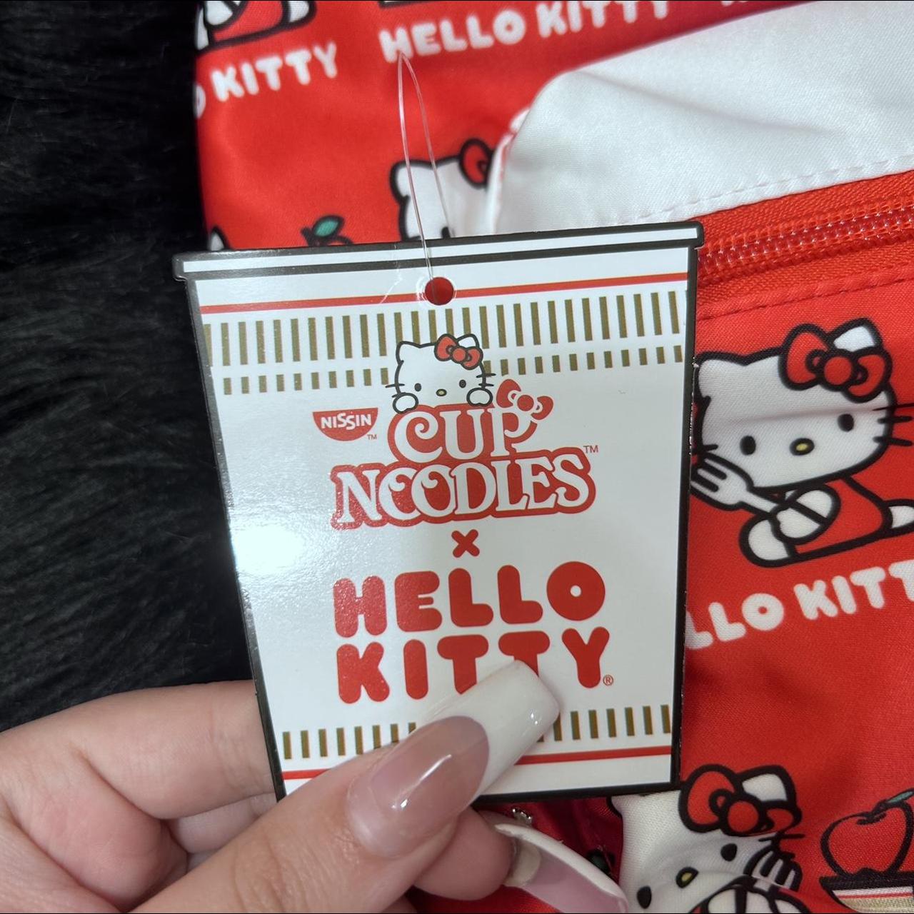 adorable cup of noodles x hello kitty collab... - Depop