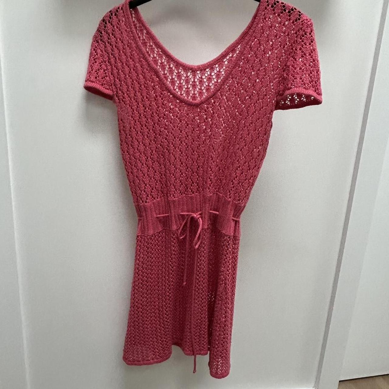 Vintage crochet dress - Depop