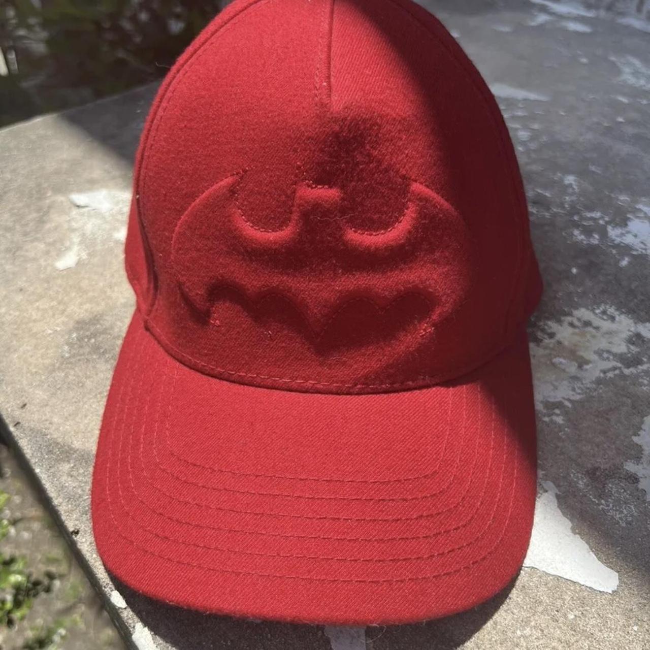 Red store hat batman