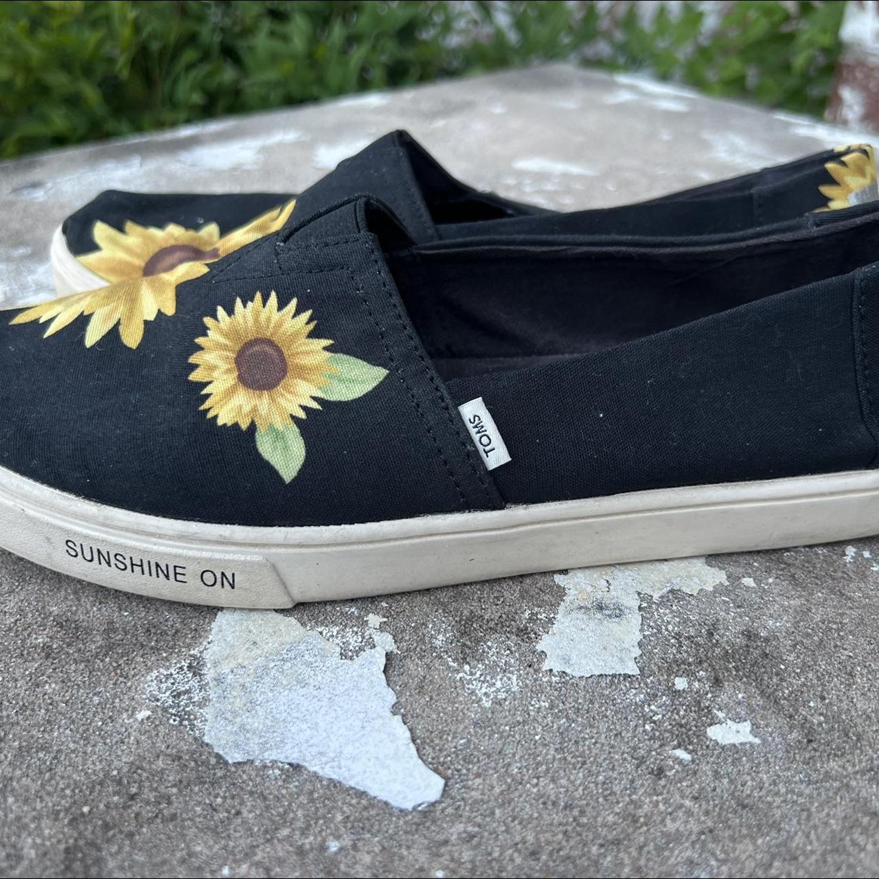 Toms on sale sunflower shoes