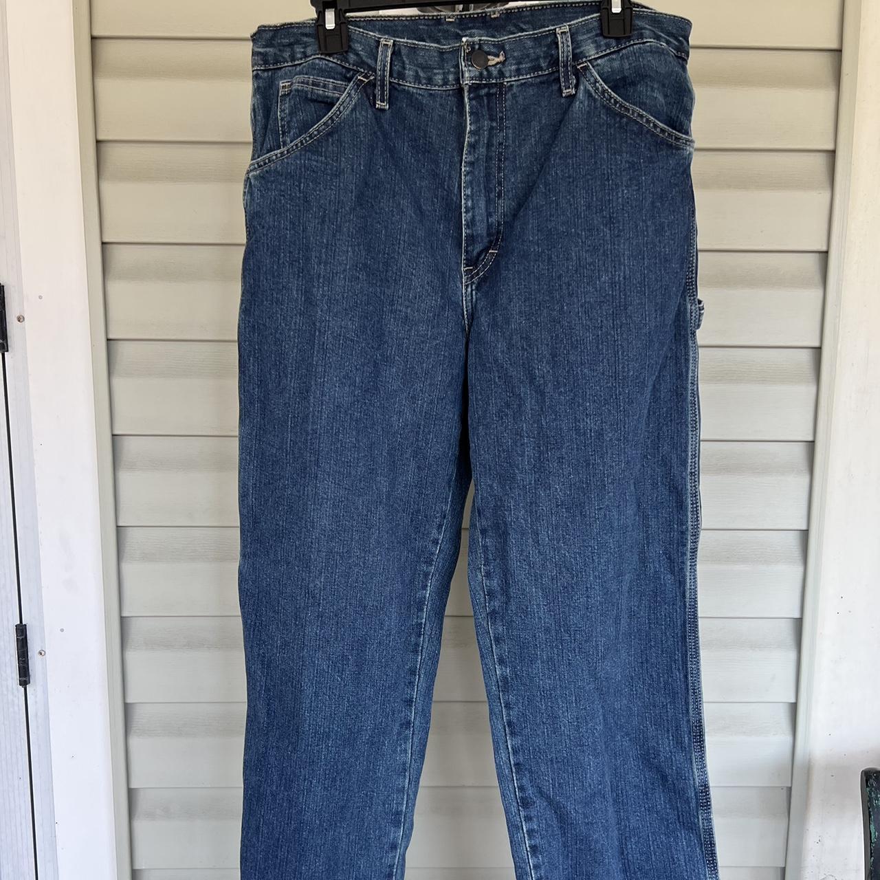 Dickies Carpenter Jeans Relaxed Fit Straight Leg... - Depop