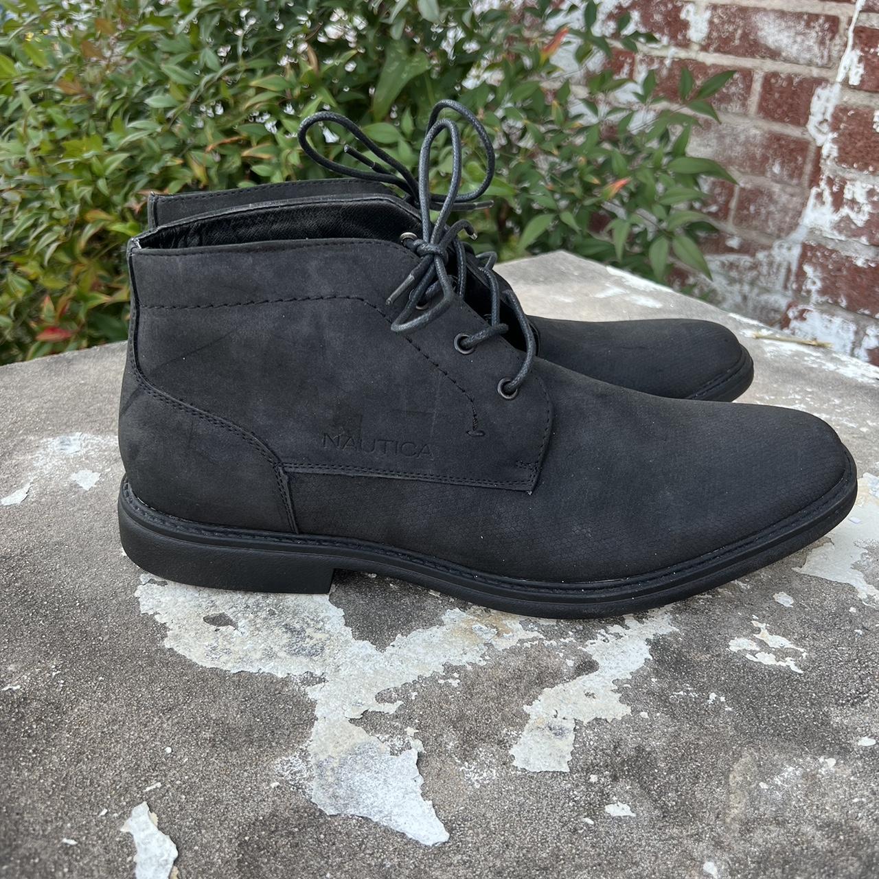 Nautica black boots hotsell