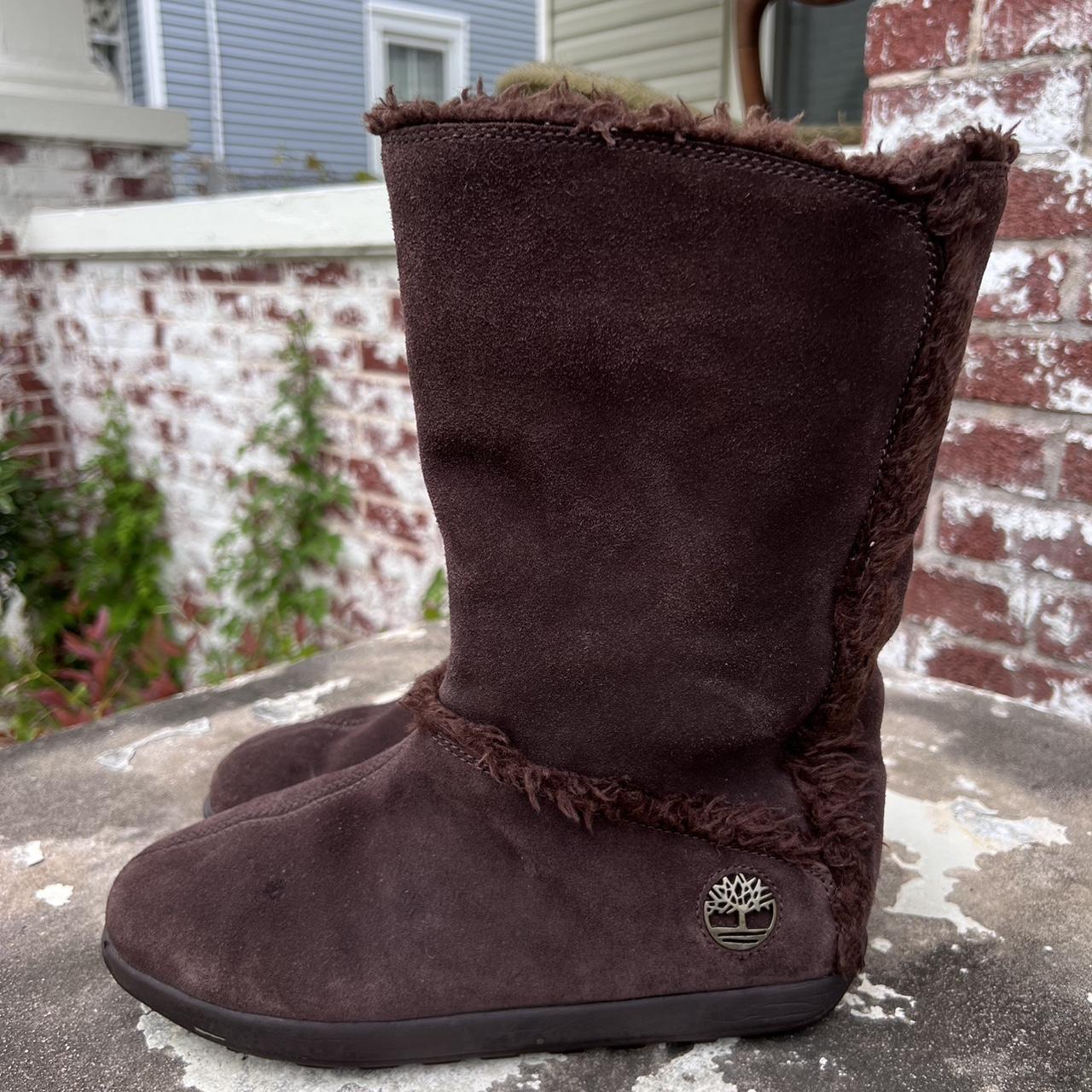 Timberland Women's Mid calf Boots Brown US – Timberland