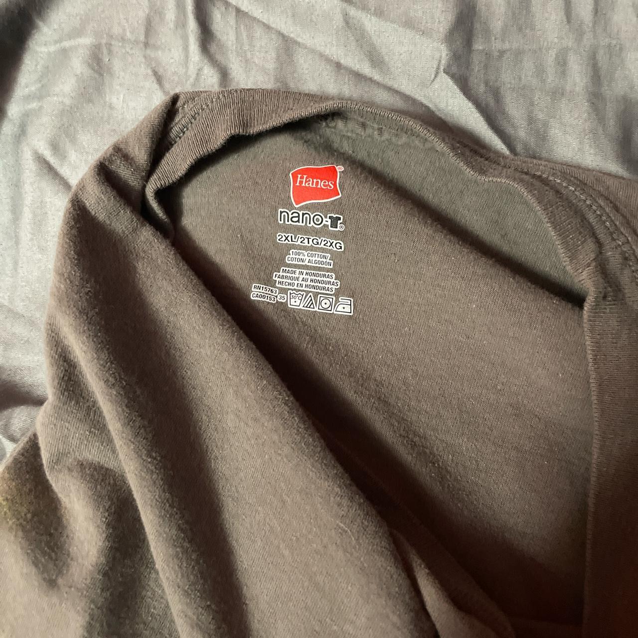 Hanes Men's Brown T-shirt | Depop