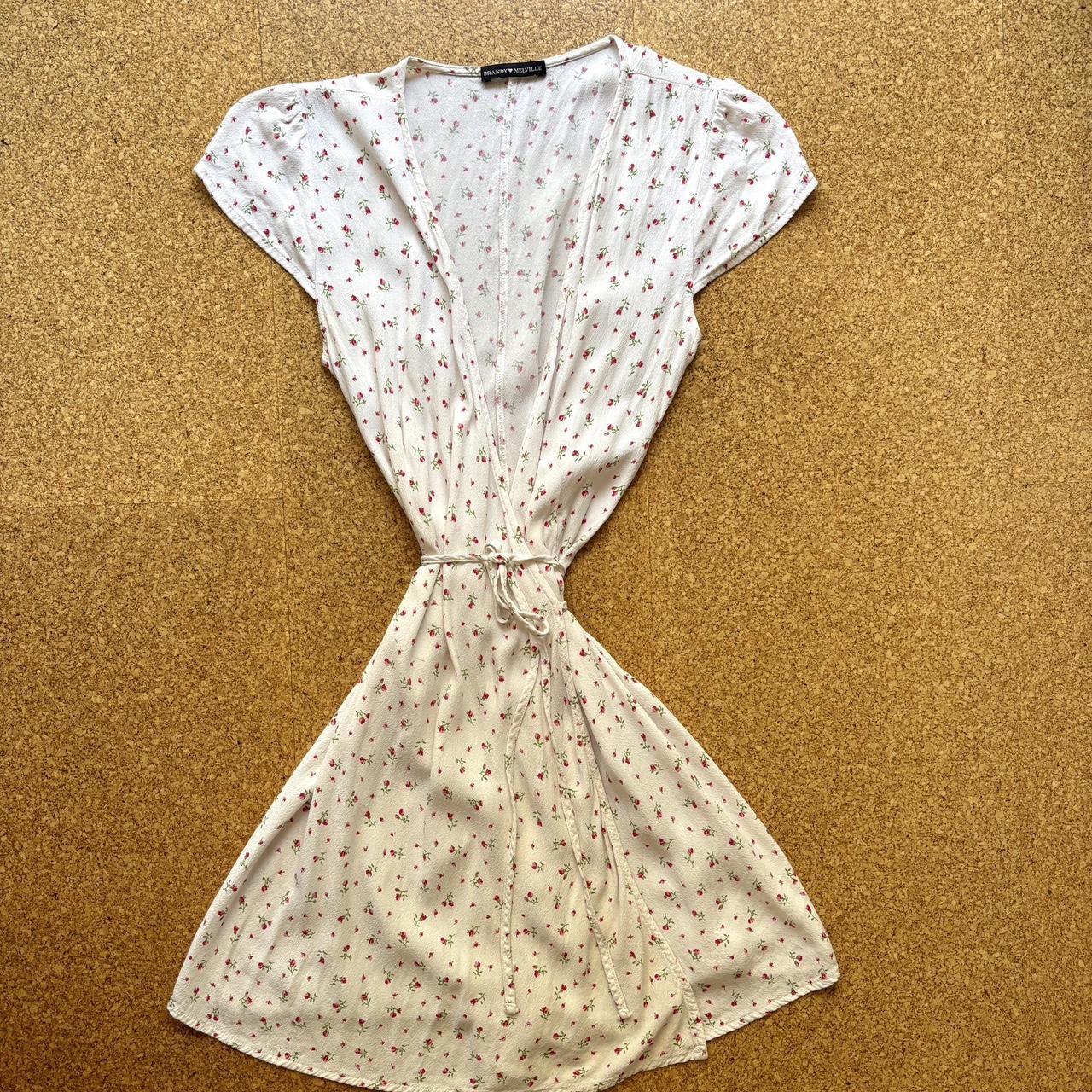 Brandy Melville Robbie wrap White with Depop