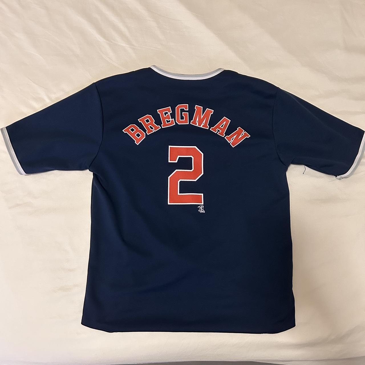 Vintage Astros Alex Bregman Jersey XXL PRE OWNED - Depop