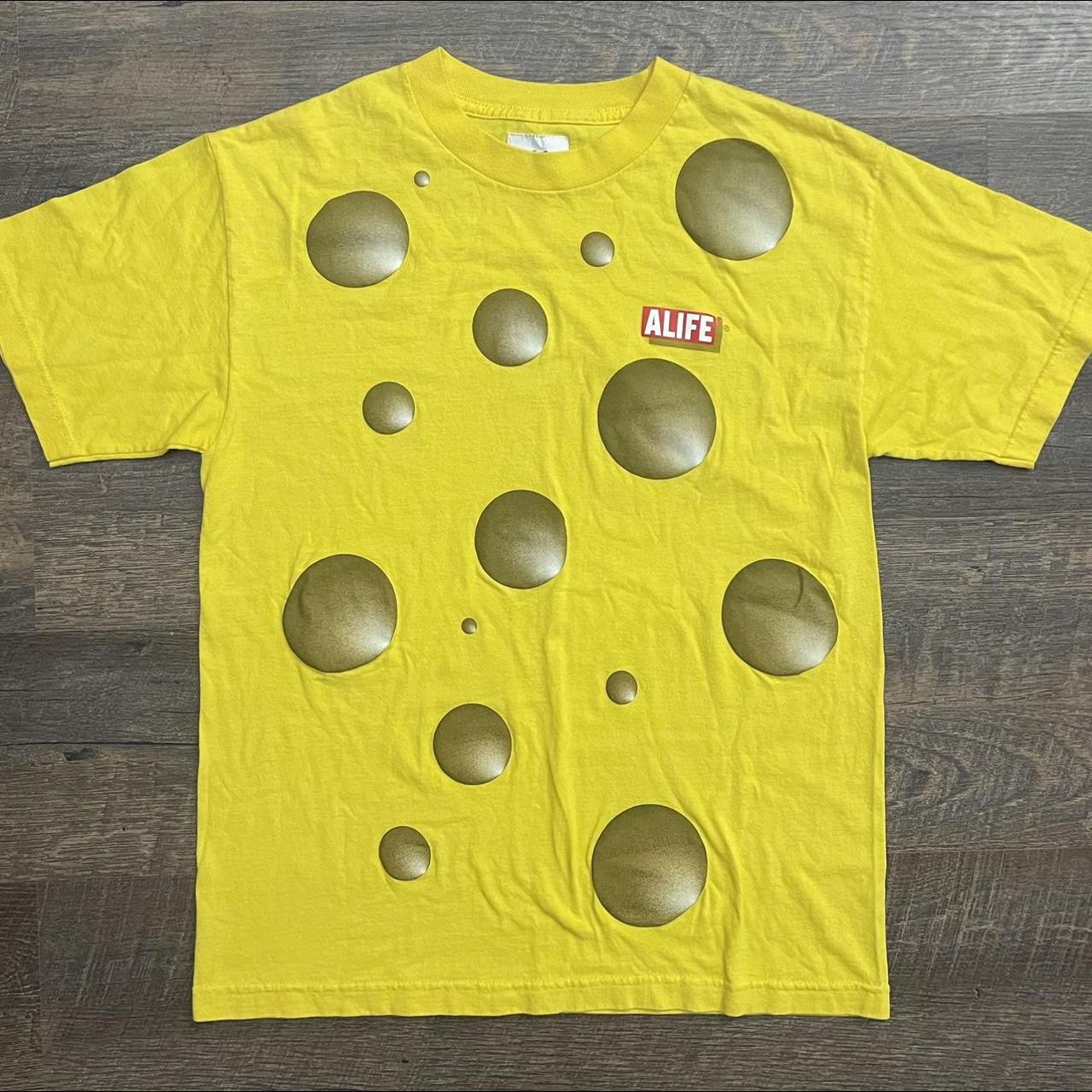 Alife Men's Yellow T-shirt (3)
