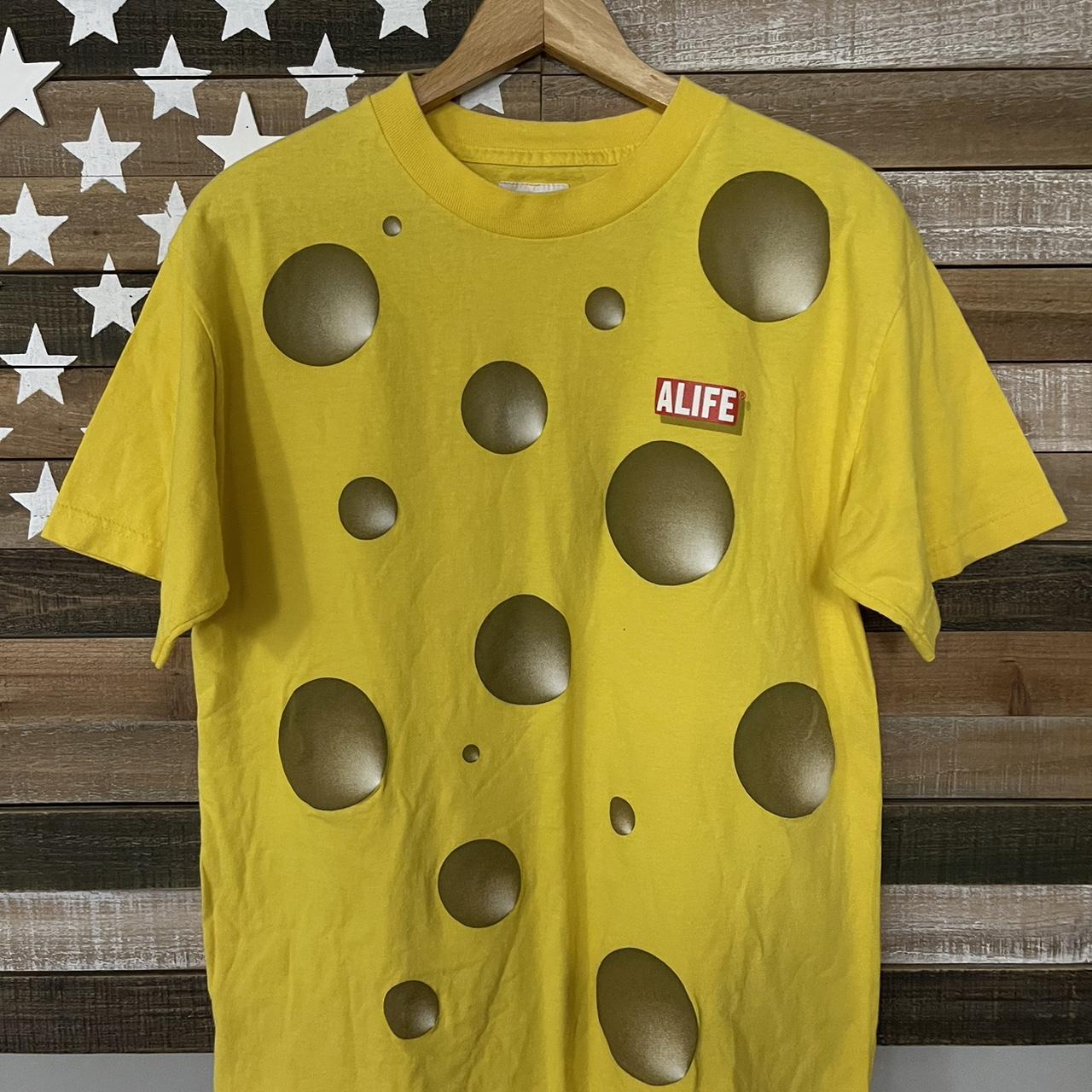 Alife Men's Yellow T-shirt
