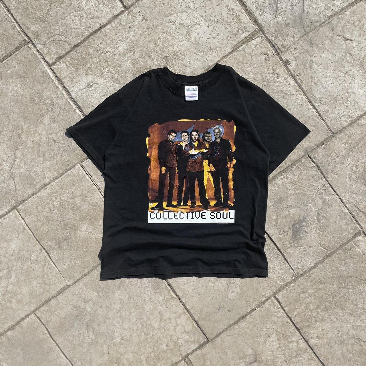 Vintage 90s collective soul dosage tour band T shirt | Depop