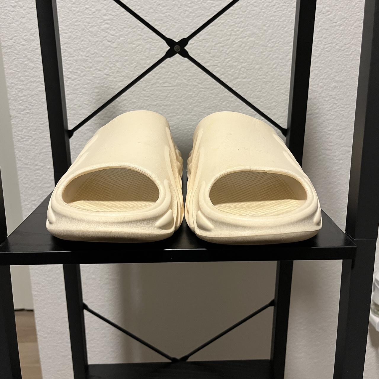 Men's Slides - Cream/White - US 11 – Foam Slides … - image 2