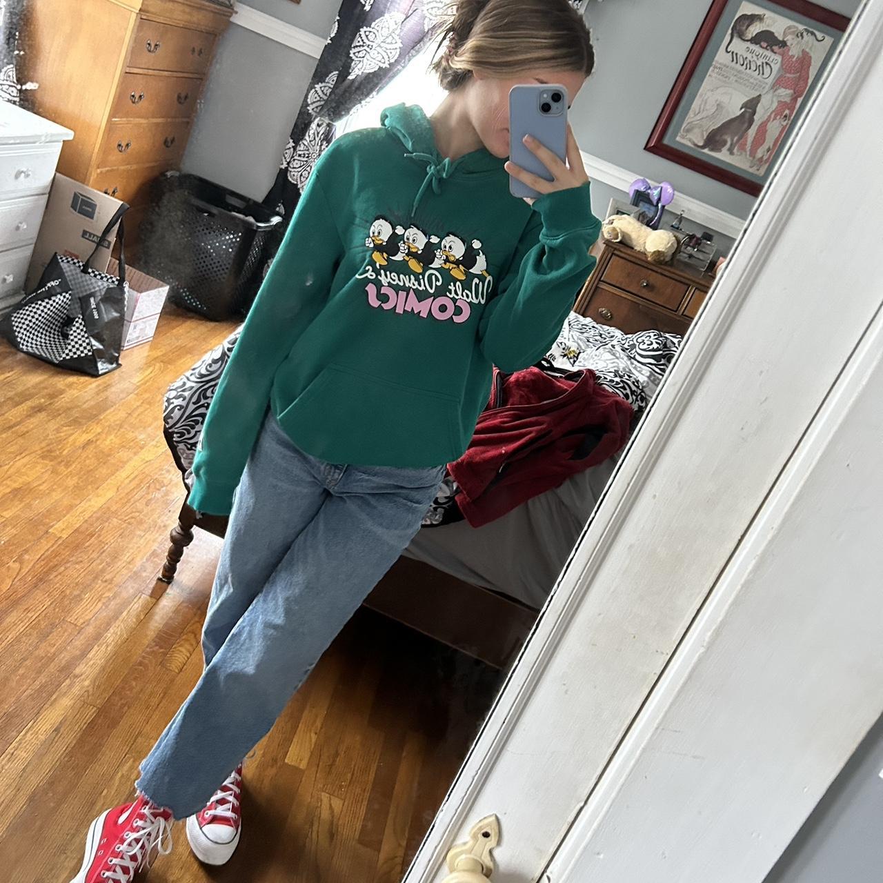 Cute discount green hoodie