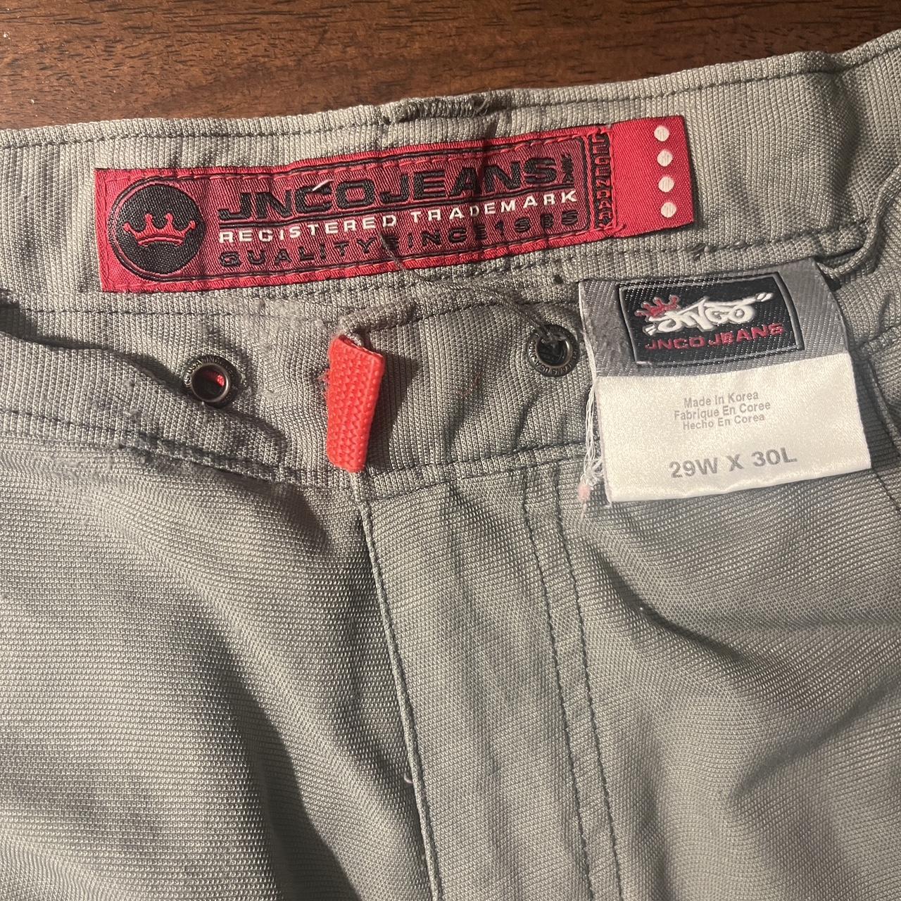 rare jncos jeans with embroidery on the back for... - Depop