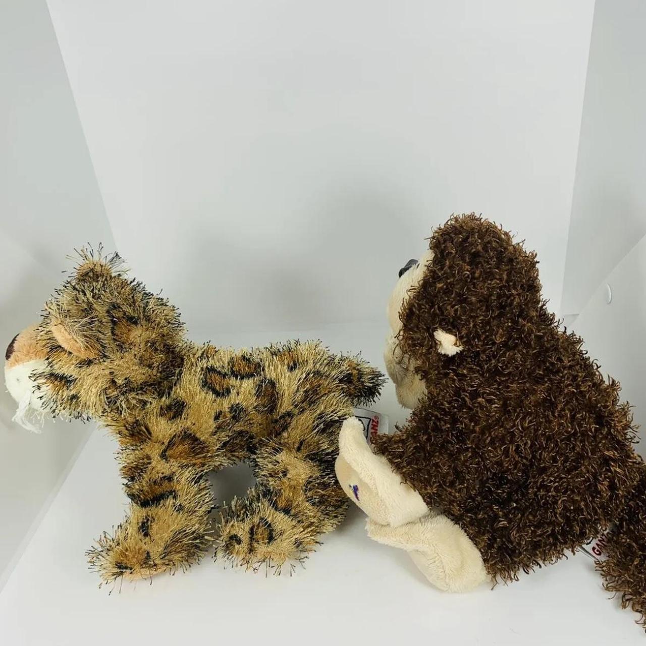 Ganz Webkinz Leopard HM031 And Cheeky Monkey HM080 | Depop