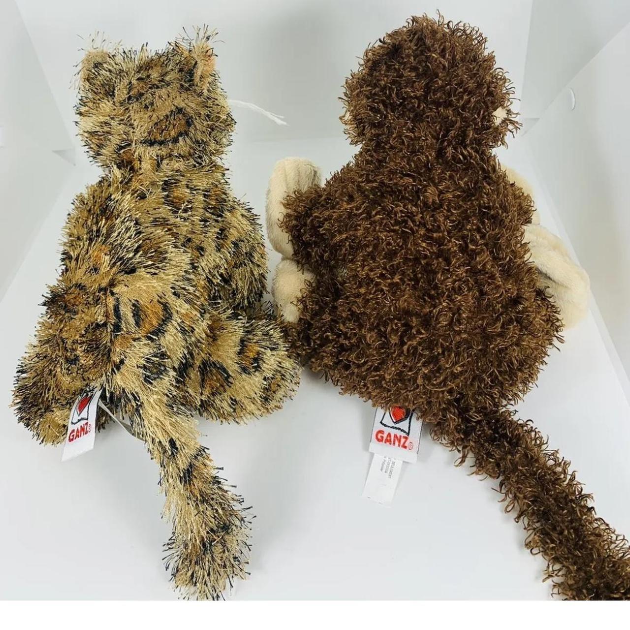 Ganz Webkinz Leopard HM031 And Cheeky Monkey HM080 | Depop
