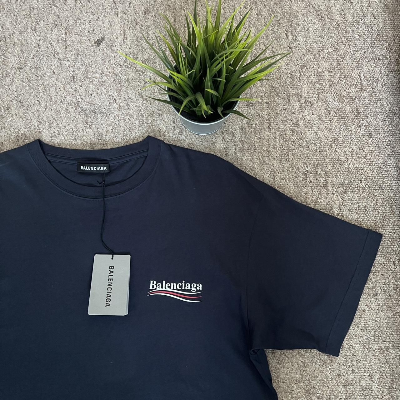 Brand: Balenciaga Oversized Political T Shirt... - Depop