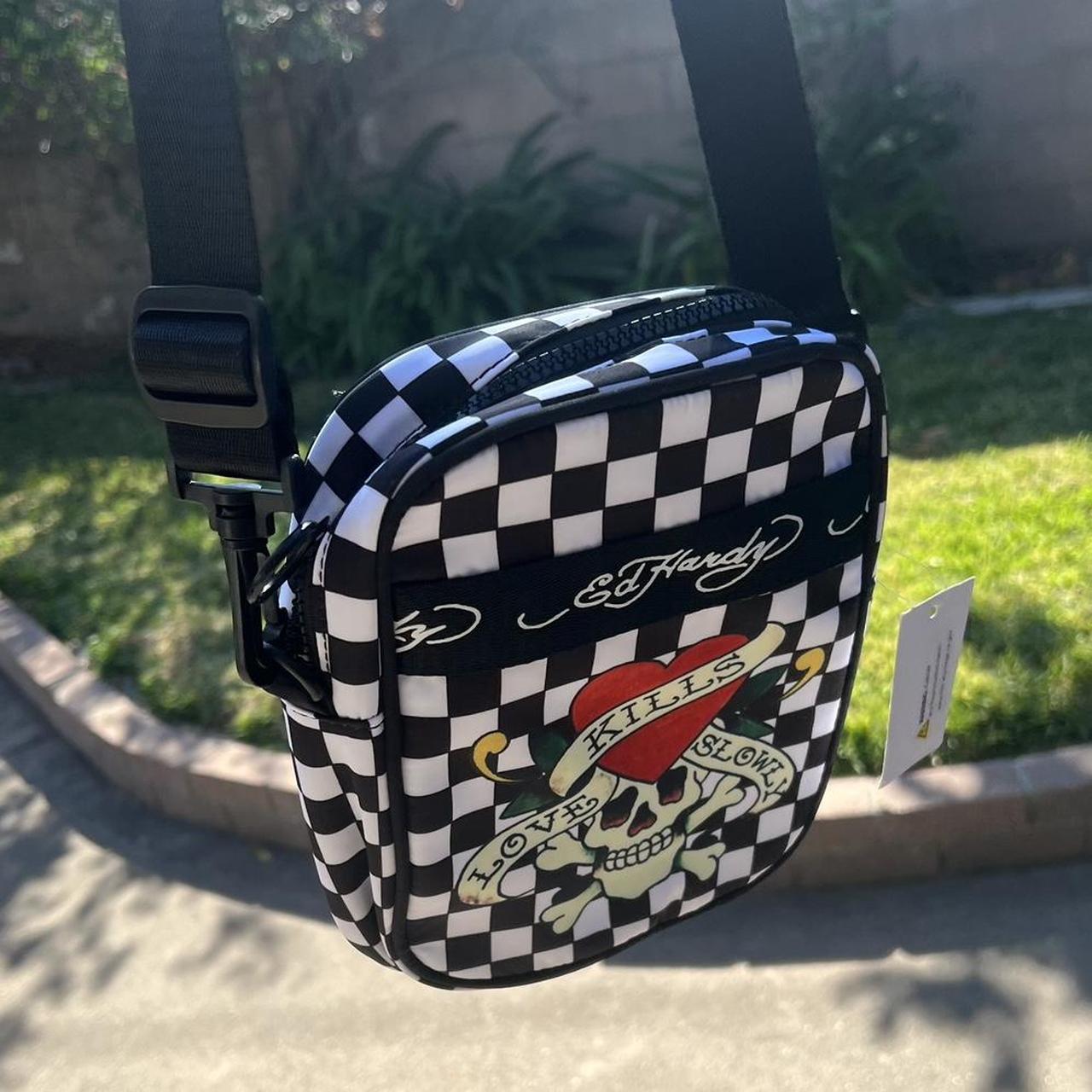 Ed Hardy purse bag . NEW never used. y2k, 2000s, | Depop