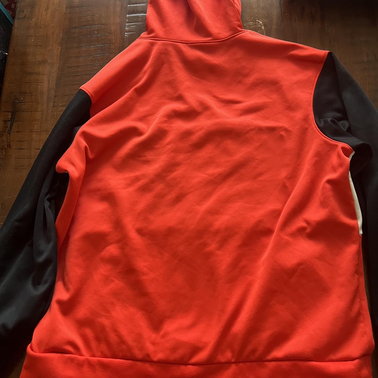 mens nike red hoodie