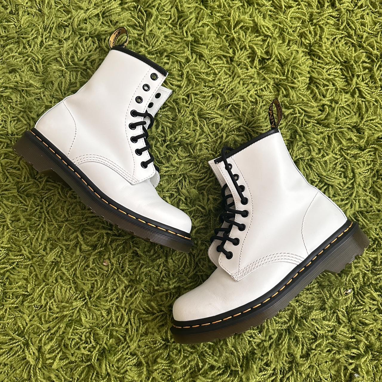 mens white dr martens boots