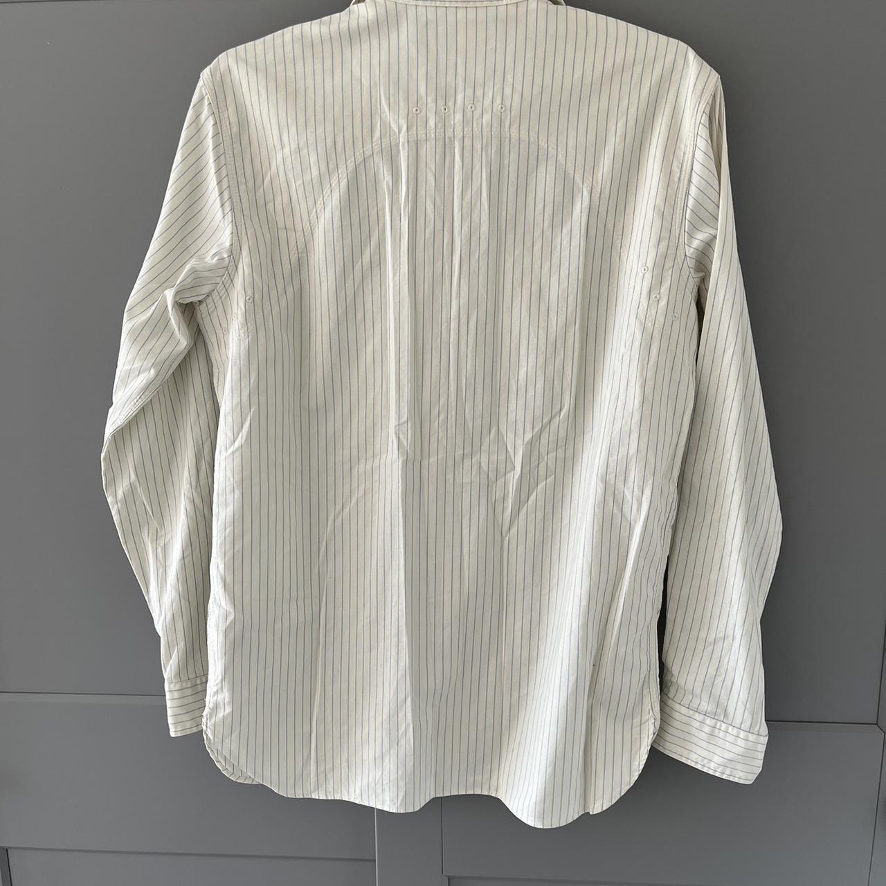 Ralph Lauren wide stripe sailing style shirt, never... - Depop