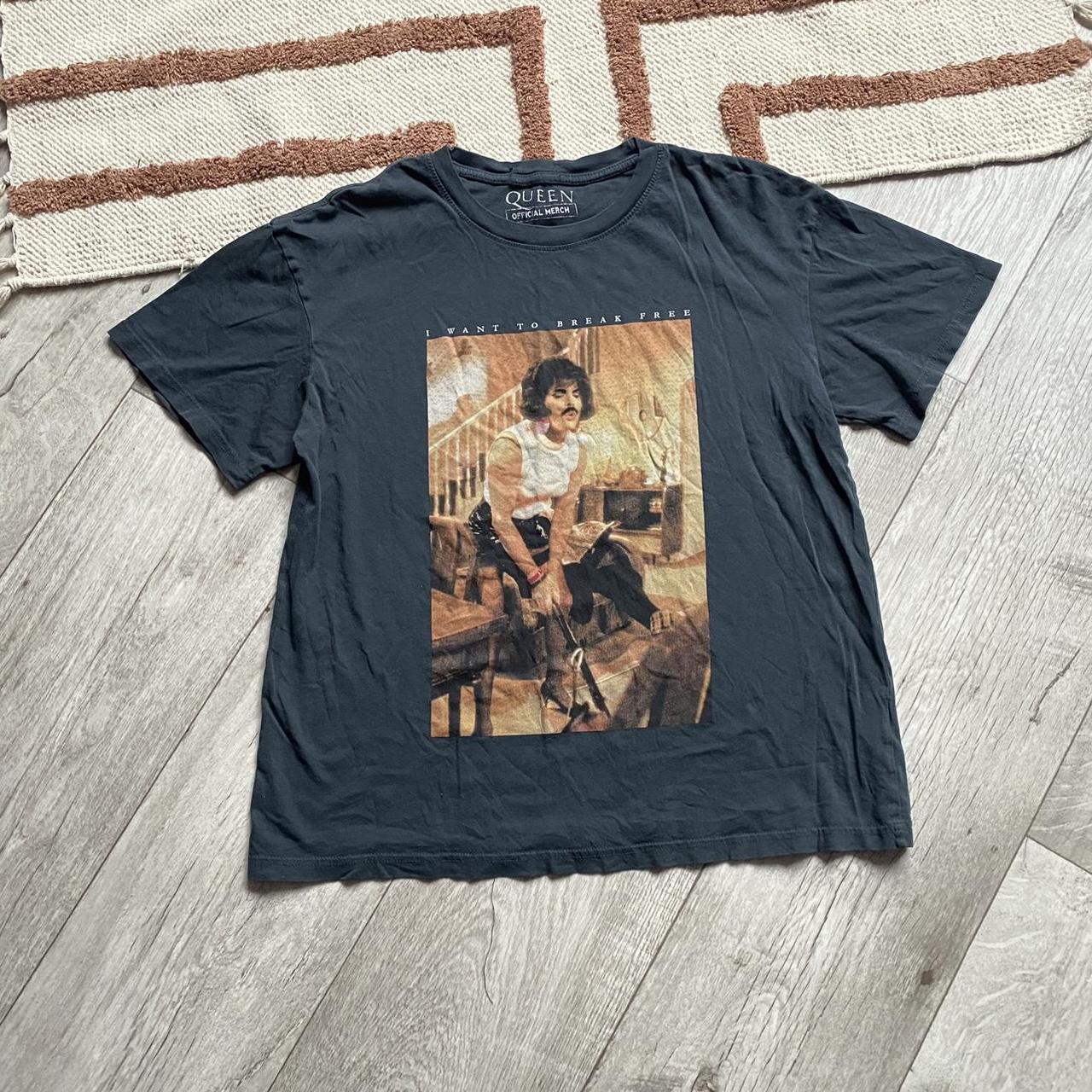 t shirt freddie mercury i want to break free