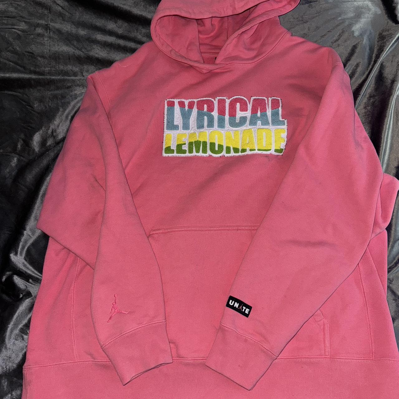 Pink and yellow Lemonade hoodie Lemonade Depop