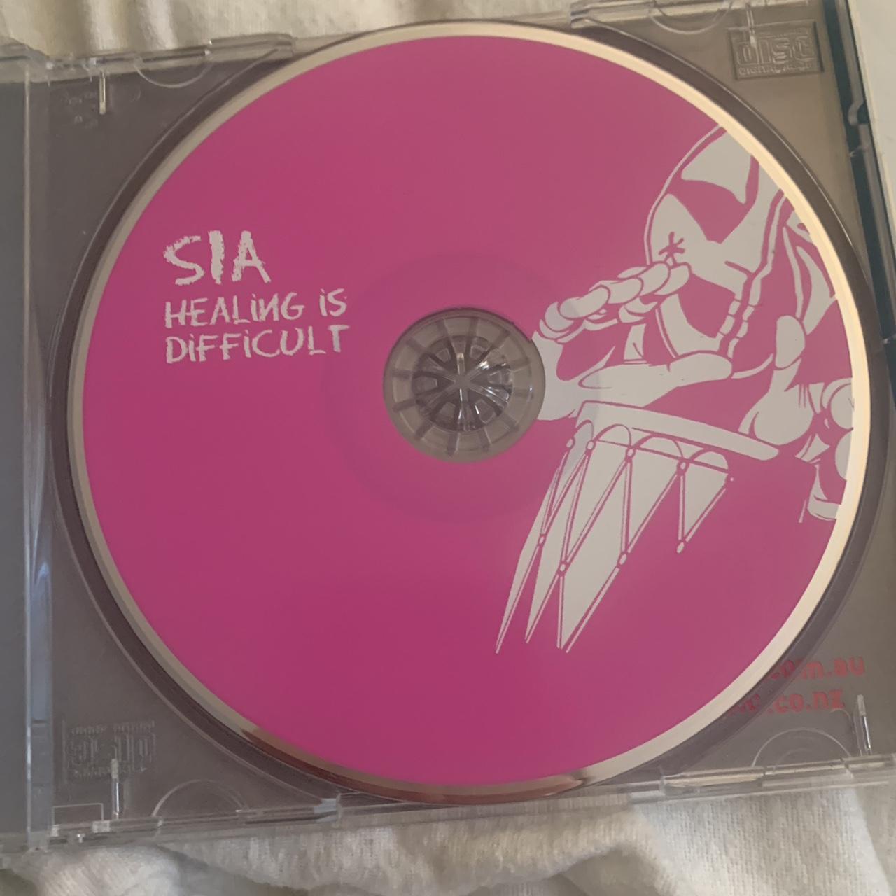 Sia - Healing Is Difficult CD, Rare, Cracks across... - Depop