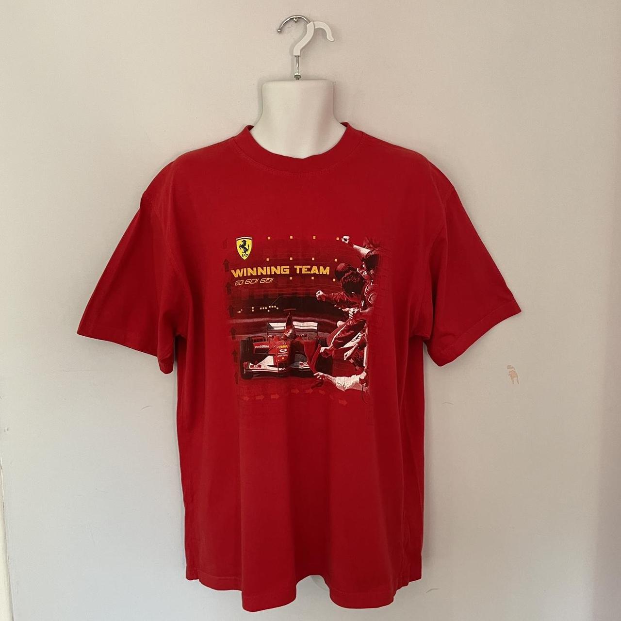 Vintage on sale ferrari shirt