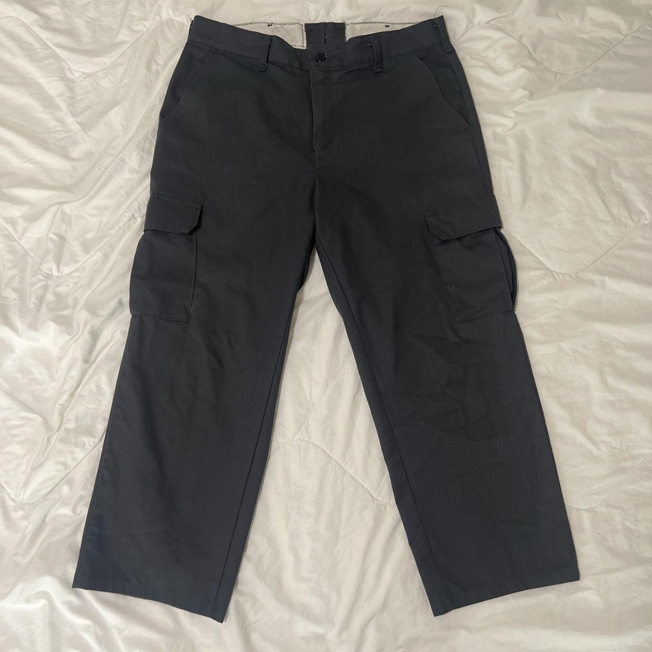 Red Kap Grey Work Pant. Size 36/30. Straight fit. - Depop