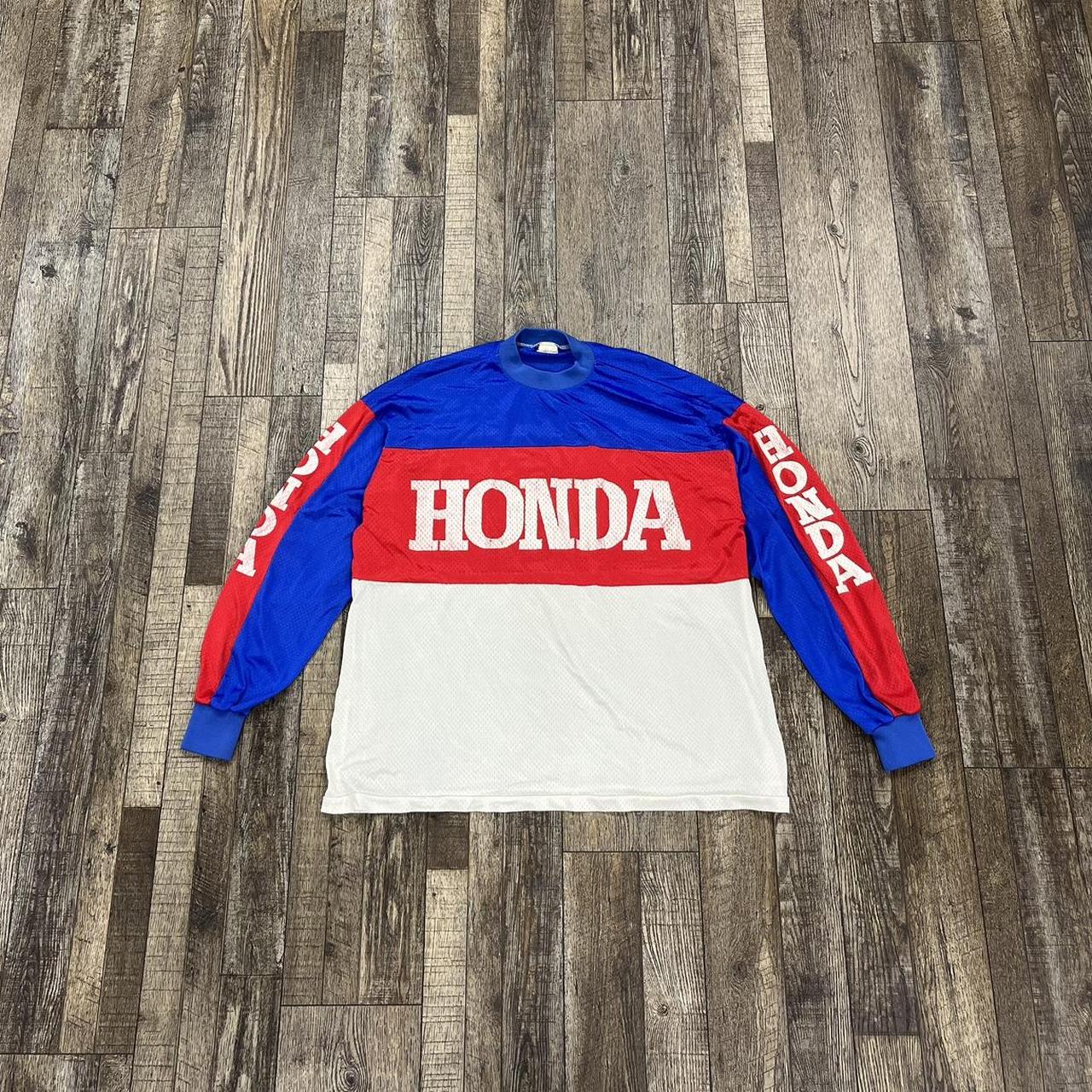 Vintage honda motocross jersey hotsell