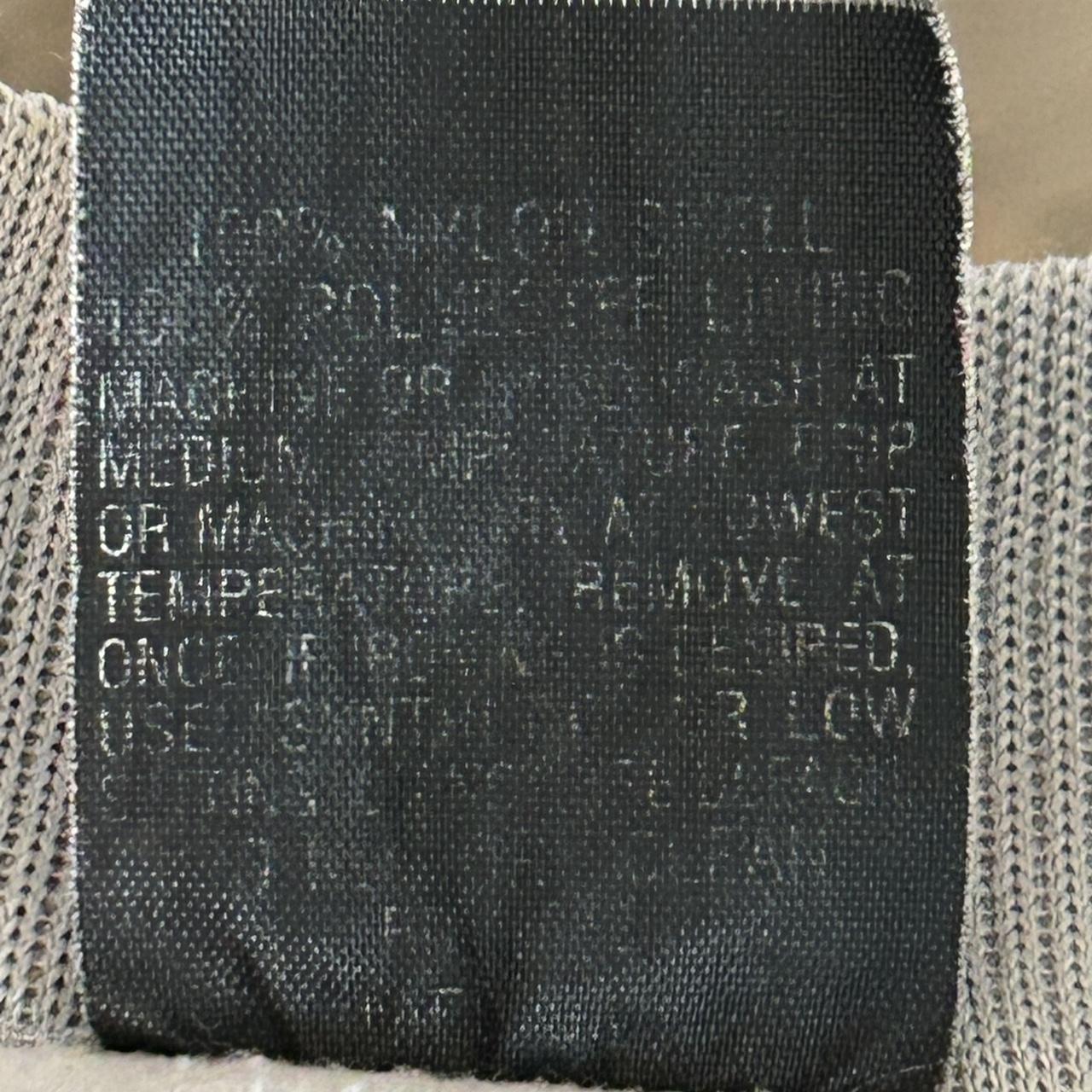 Preloved Men's Bomber Jacket - Silver/Grey - M – … - image 8