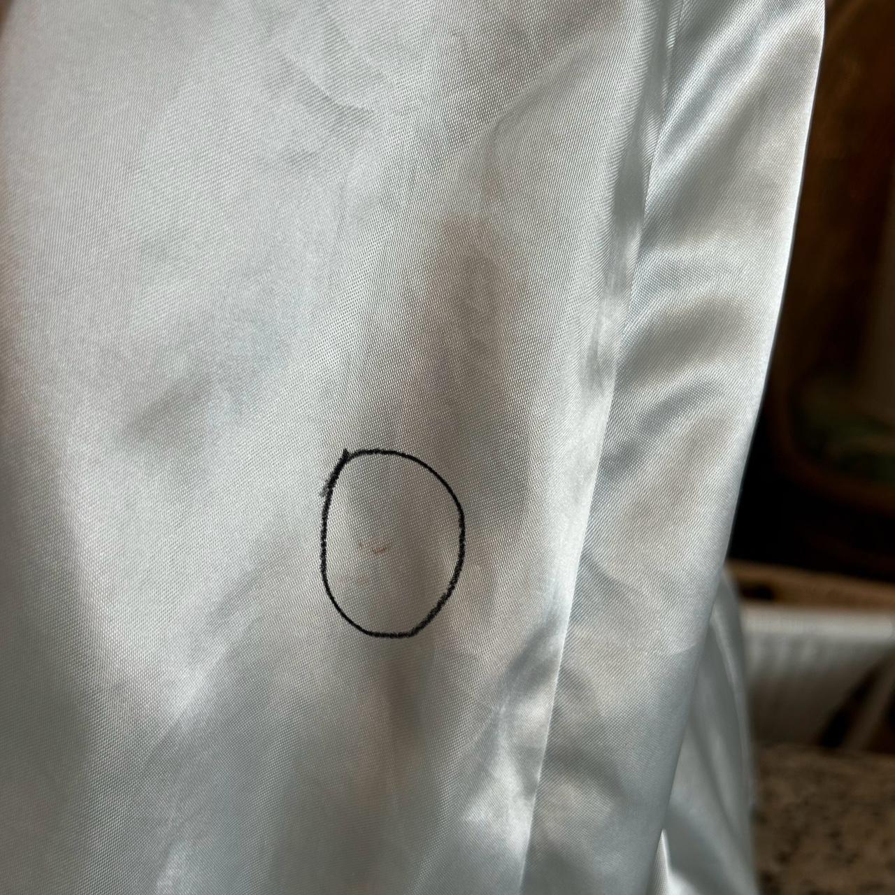 Preloved Men's Bomber Jacket - Silver/Grey - M – … - image 6