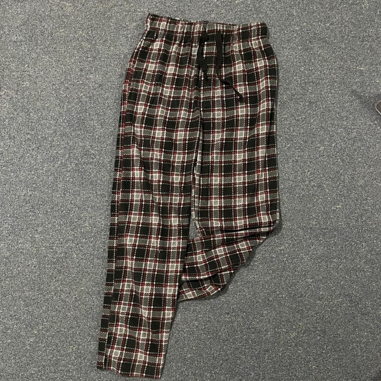 Berkley Jensen Plaid Flannel PJ Pants Used only a... - Depop