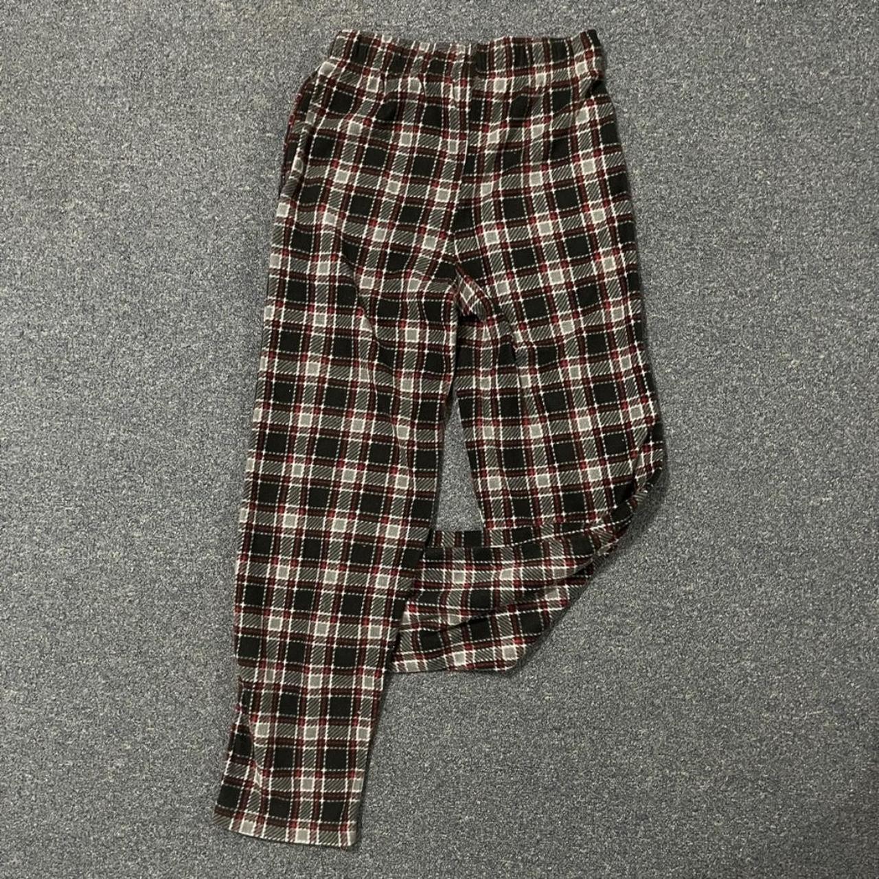 Berkley Jensen Plaid Flannel PJ Pants Used only a... - Depop