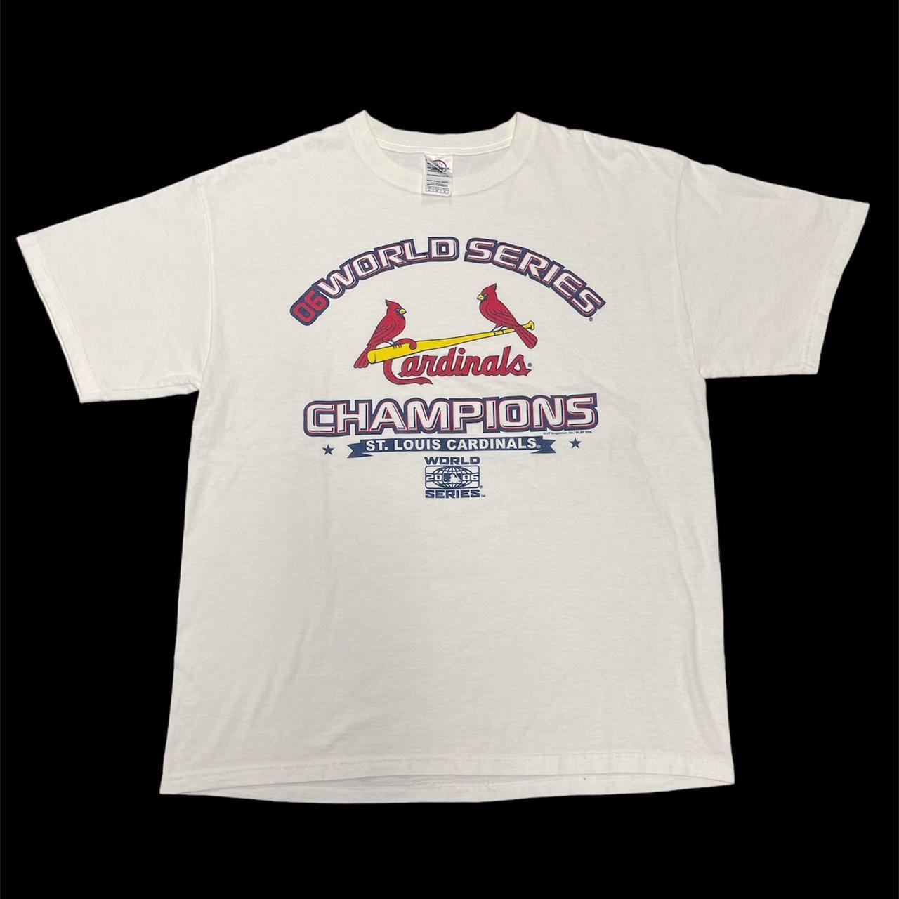 Vintage Y2K St. Louis Cardinals Tshirt Youth XL or - Depop