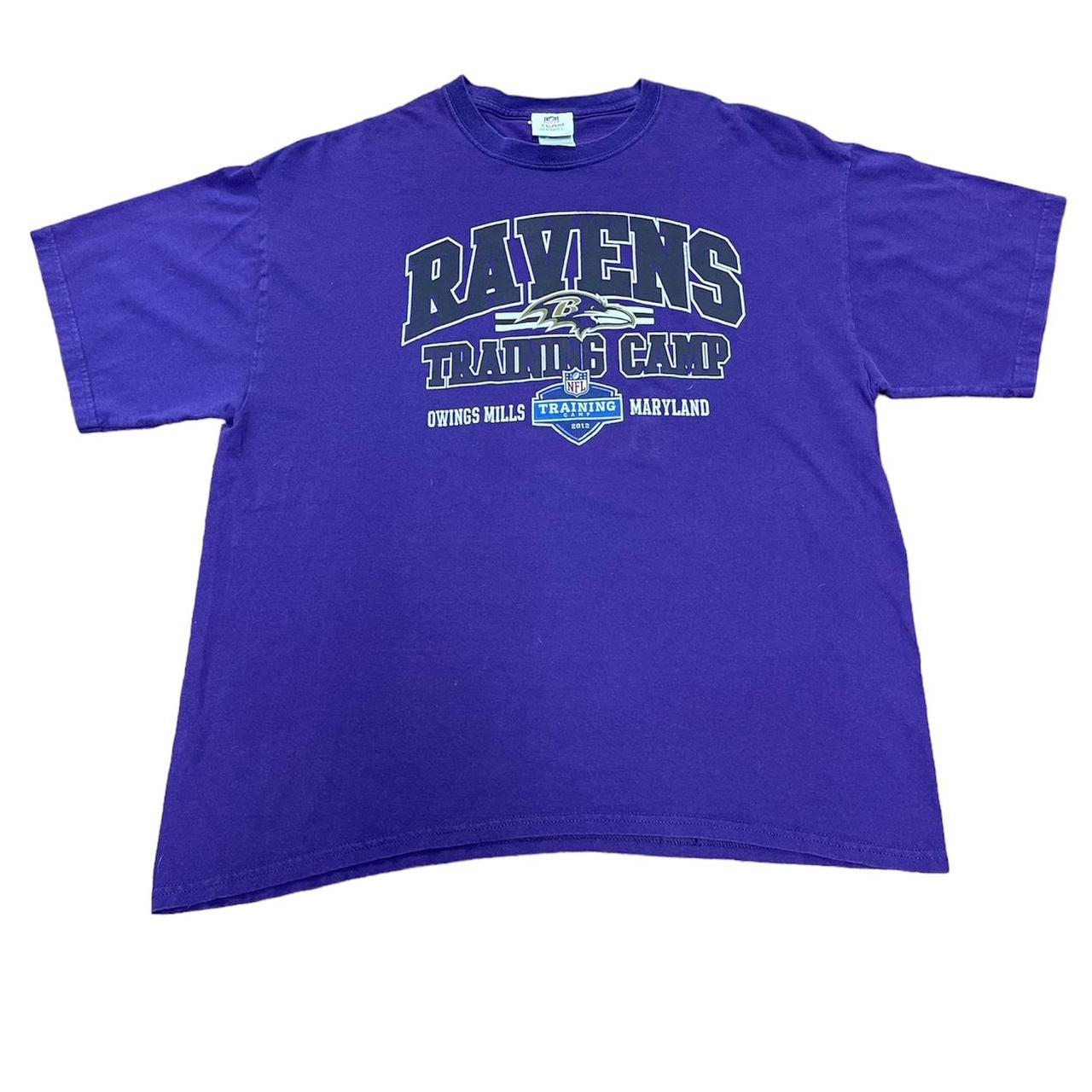 1996 Baltimore Ravens vintage T-shirt Size L fits - Depop