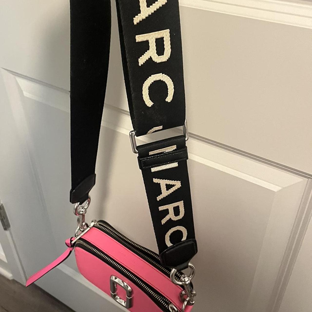 Marc Jacobs Snapshot bag in pink, red, black with a - Depop