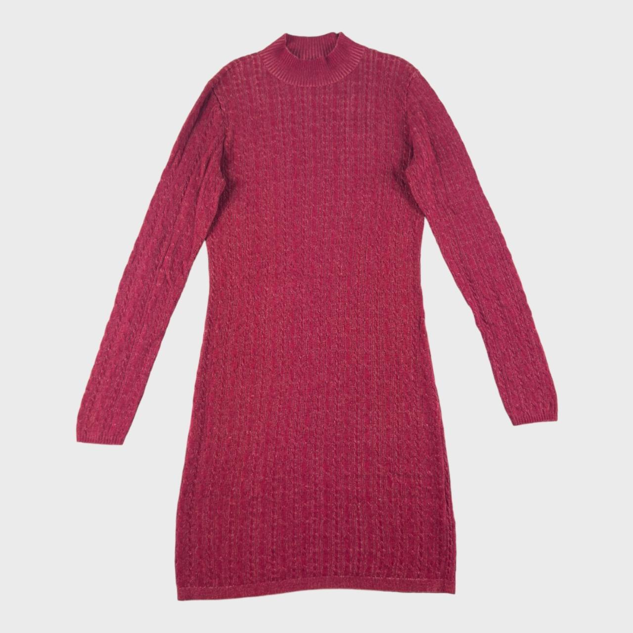 Burgundy Abercrombie Sweatshirt Dress Abercrombie Fitch Red Knit