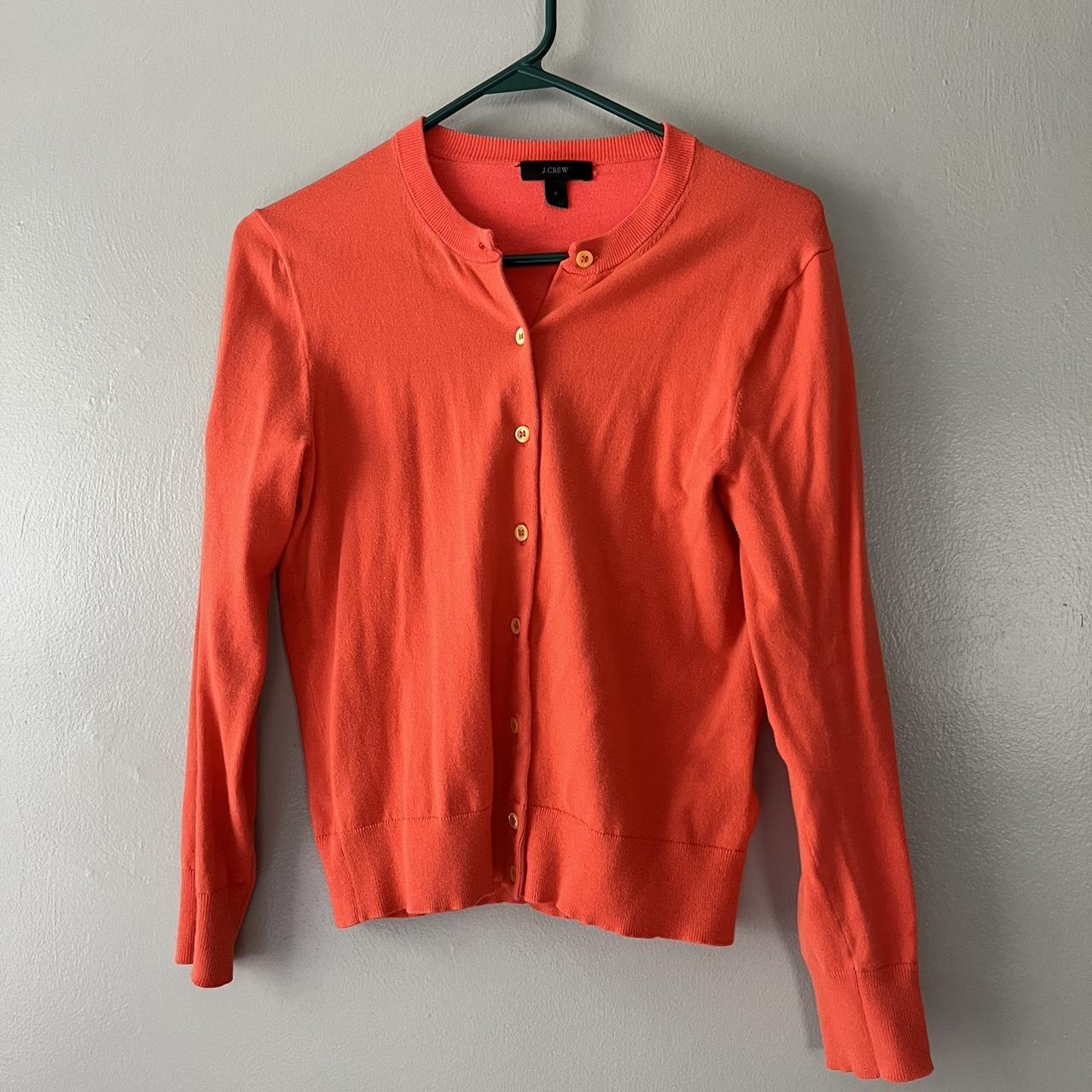 Bright cardigan from J. crew. Depop