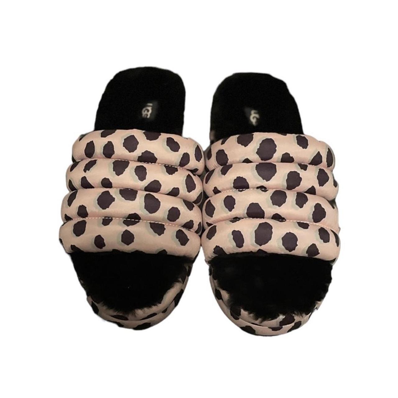 Ugg Maxi Slide Cheetah Print Slippers size7 Ugg Depop