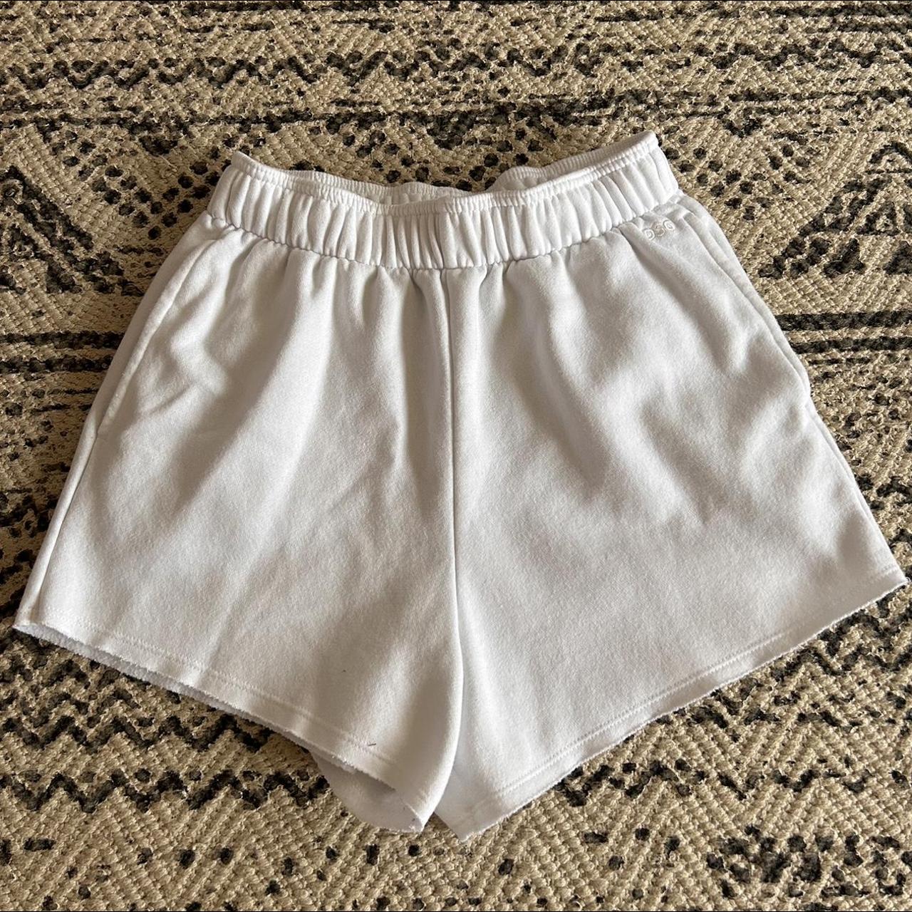 White #DSG shorts - Depop