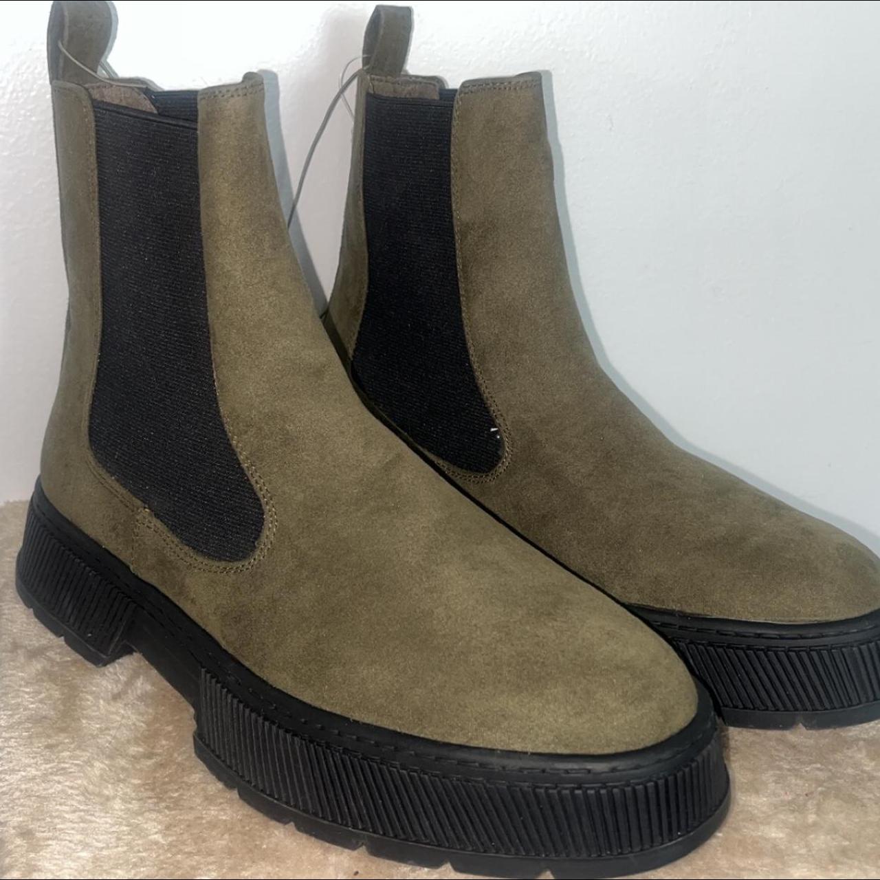 Khaki boots outlet primark