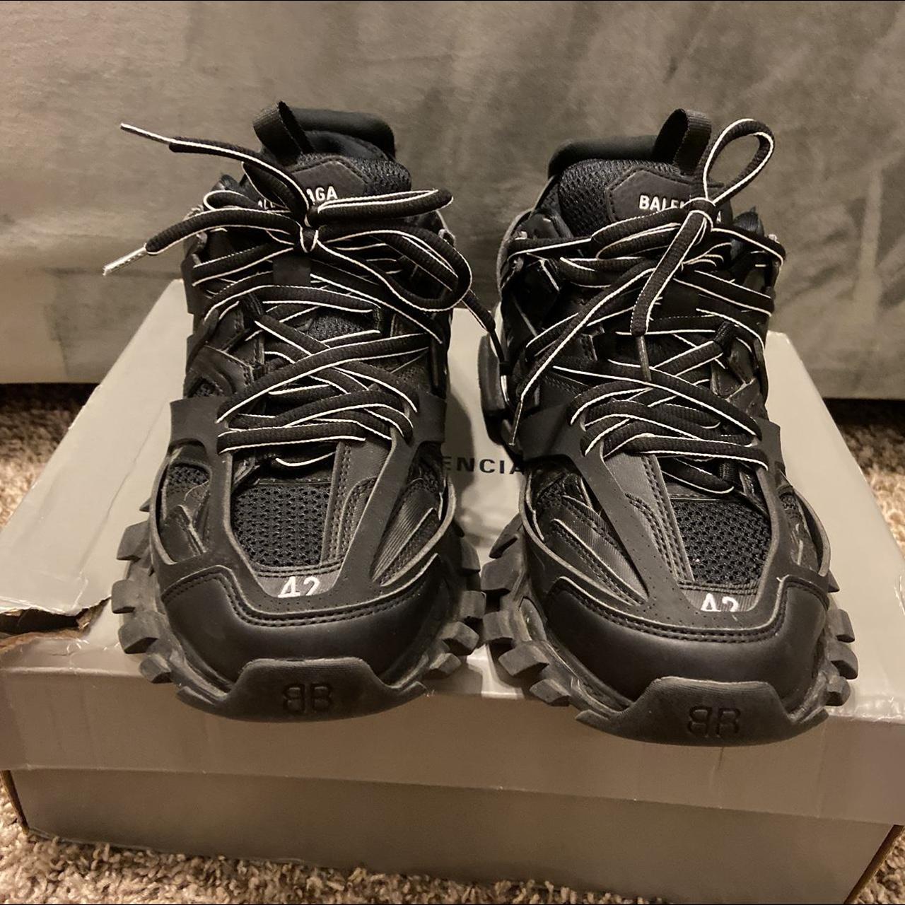 BALENCIAGA TRACK RUNNERS LED! - Fair condition,... - Depop