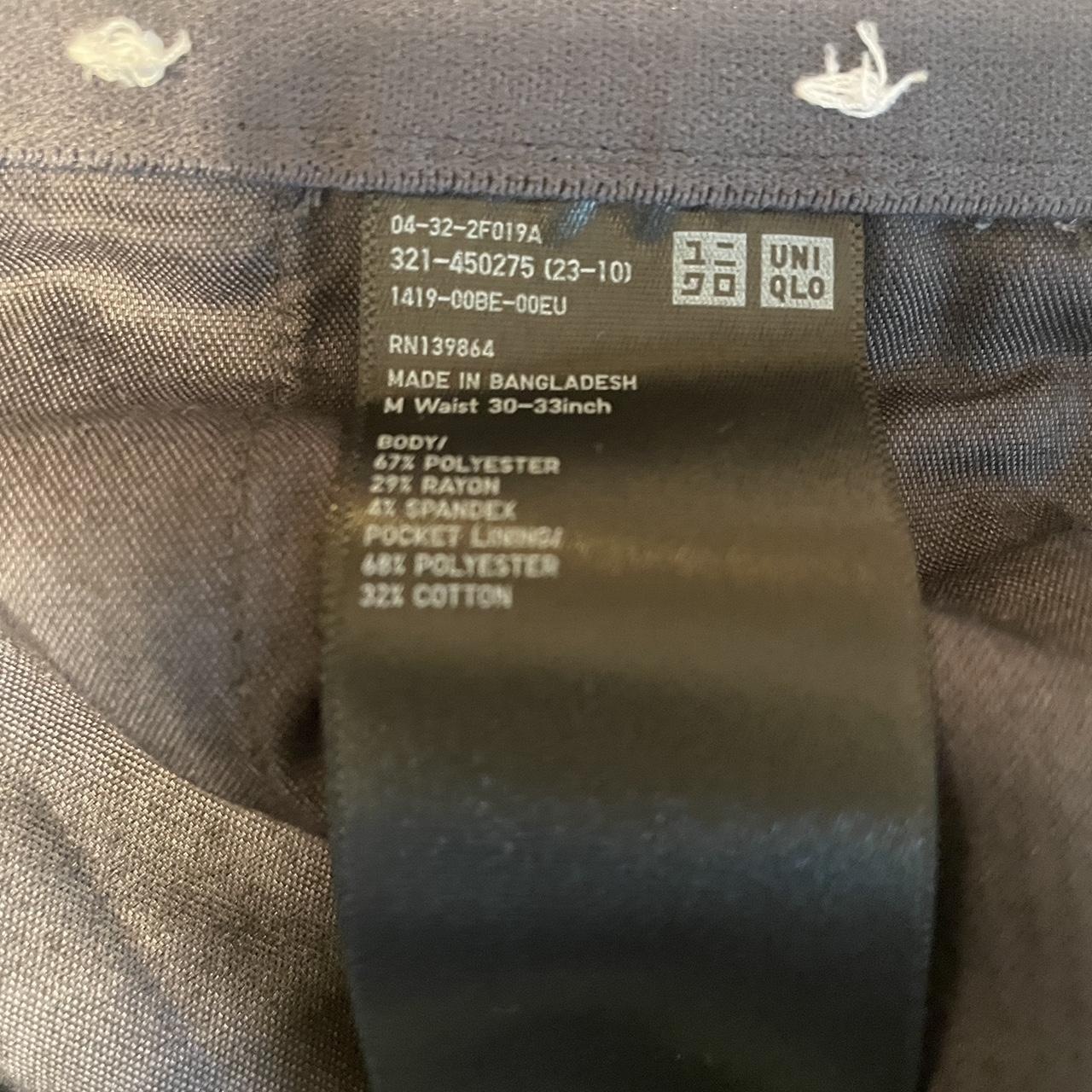 UNIQLO Men's Grey Trousers | Depop