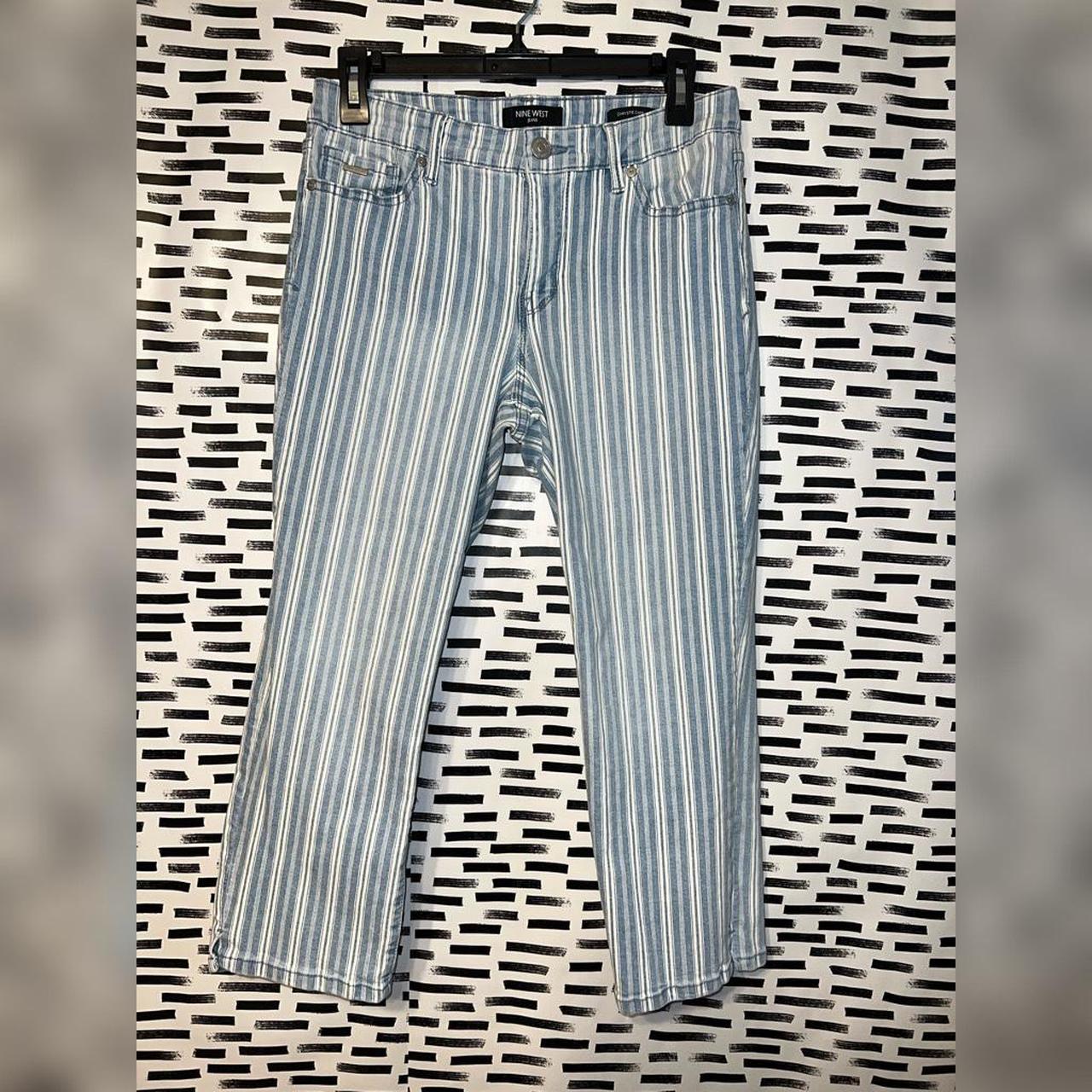 Nine West Jean Chrystie Capri Size 6 Denim jeans - Depop