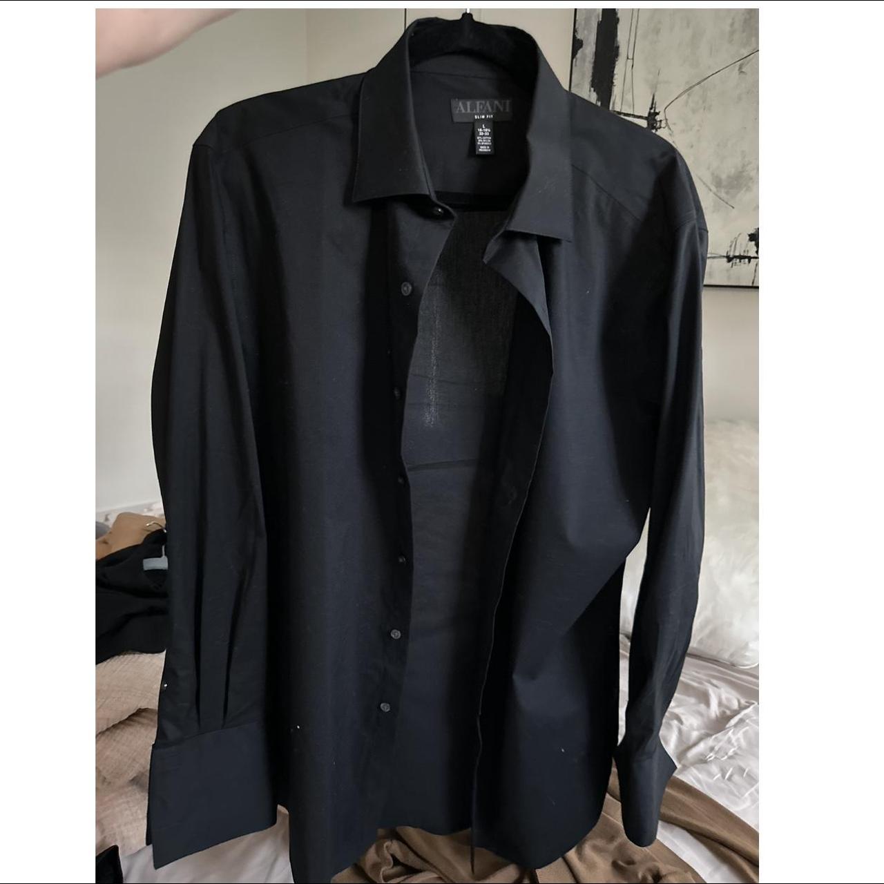 Alfani Men's Black Shirt