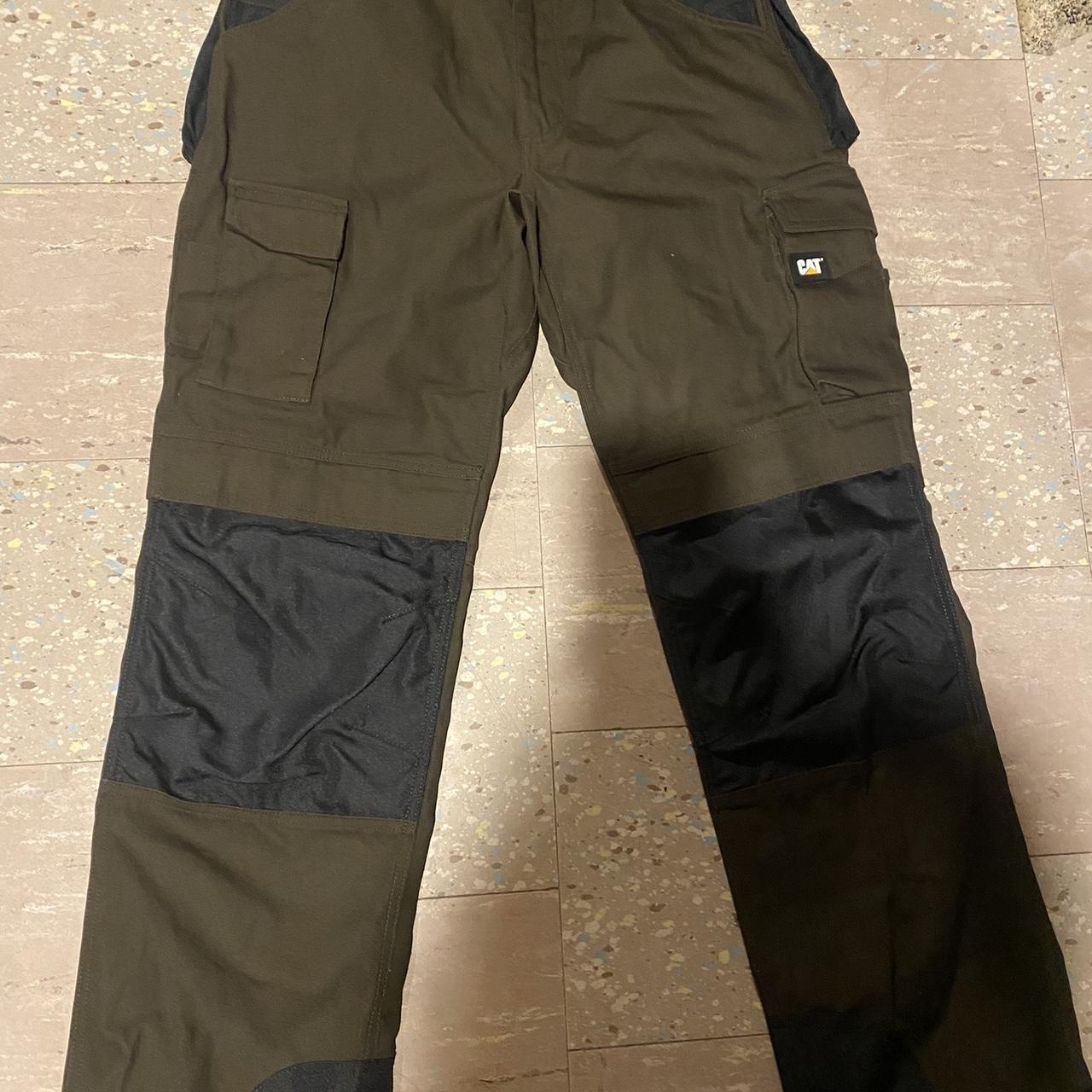 Green CAT cargo pants Depop