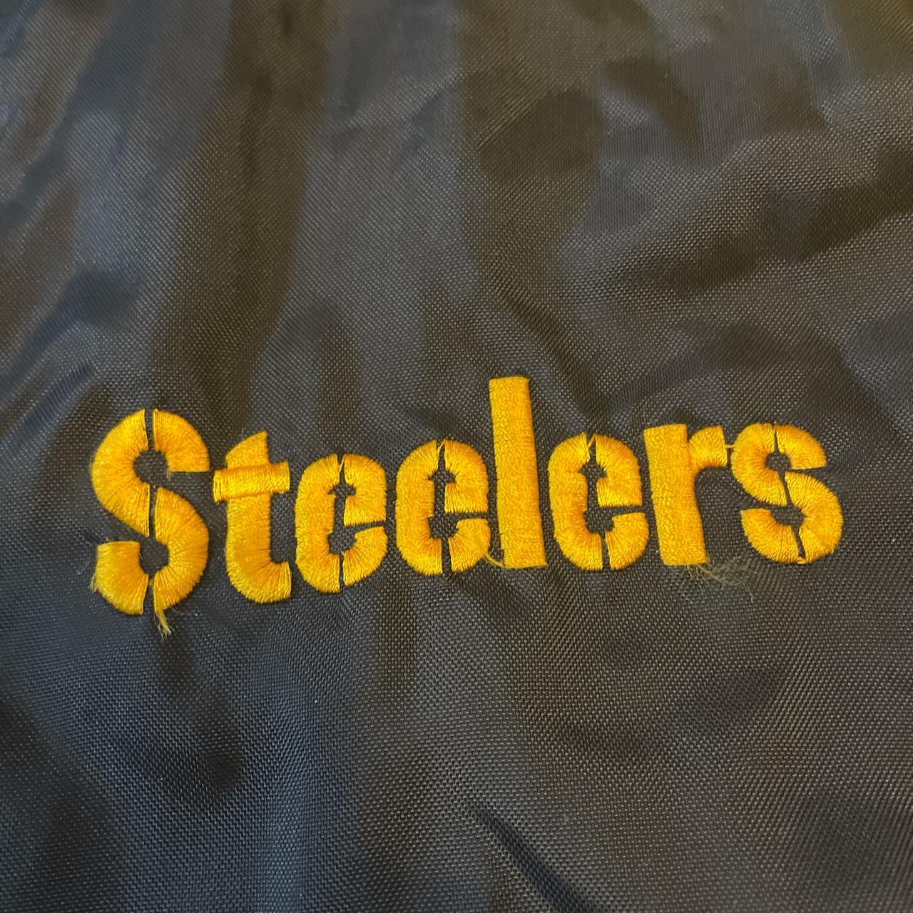 pittsburgh steelers steelers nfl jacket vintage nfl - Depop