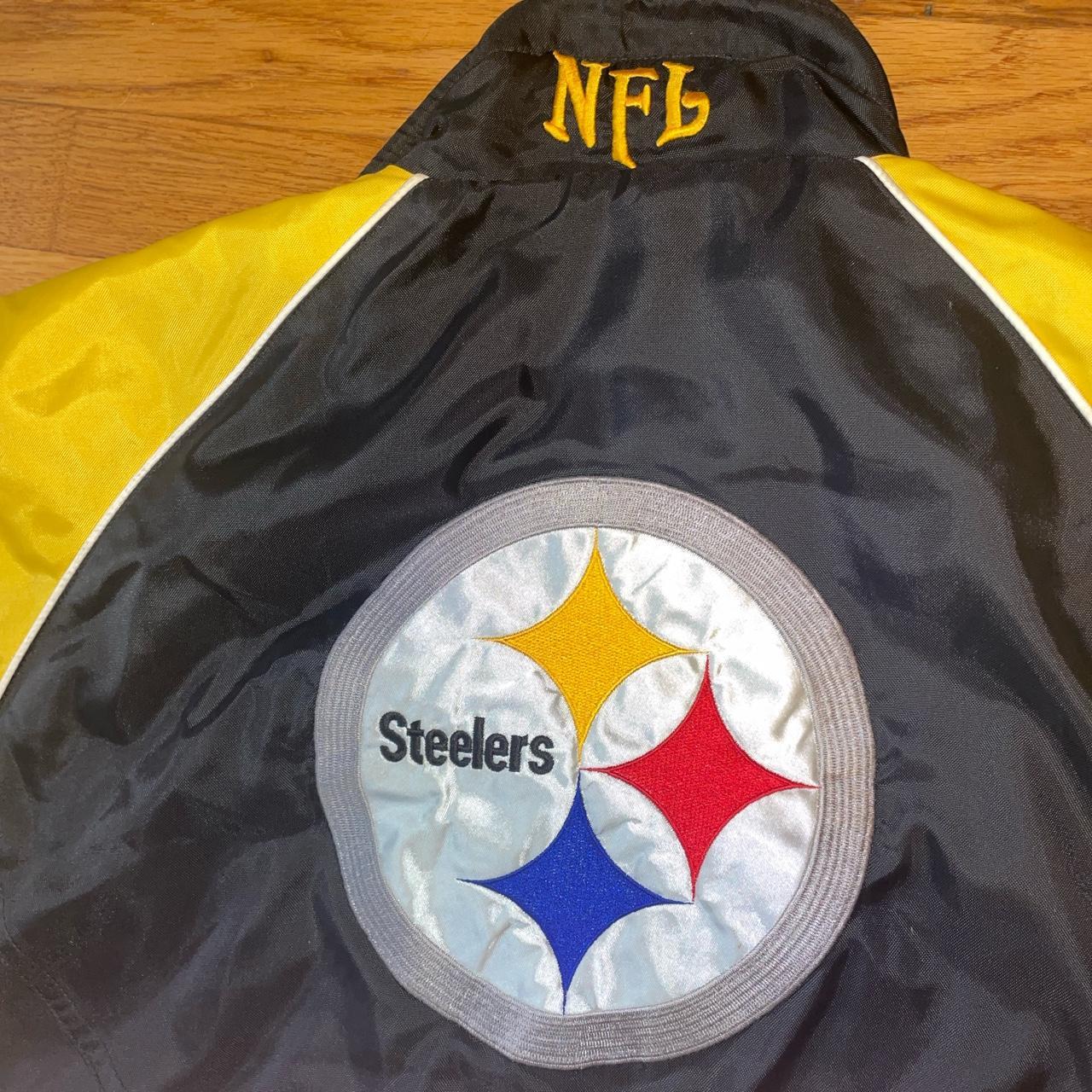 Pittsburgh Steelers Double Sided Pullover - Depop