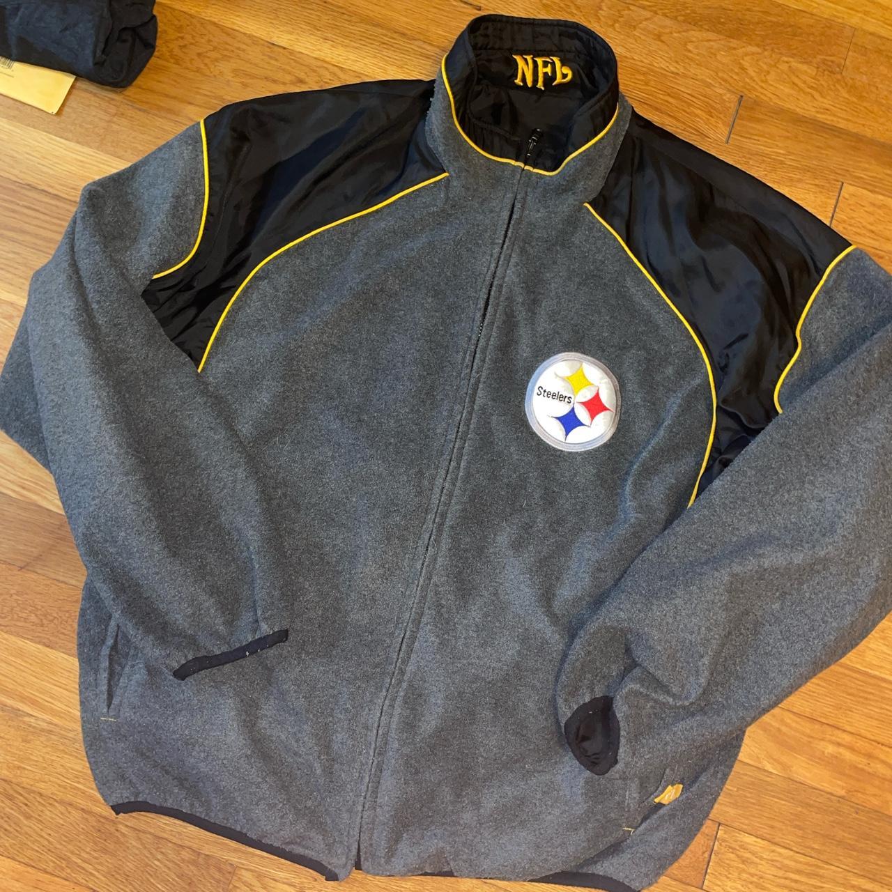 pittsburgh steelers steelers nfl jacket vintage nfl - Depop