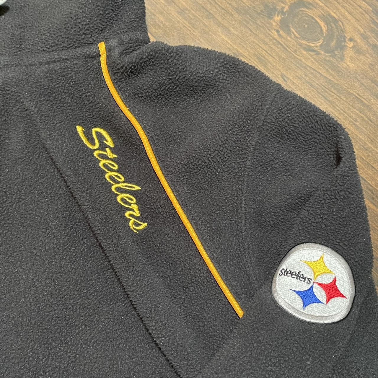 Women's Pittsburgh Steelers jacket. Size large fits - Depop